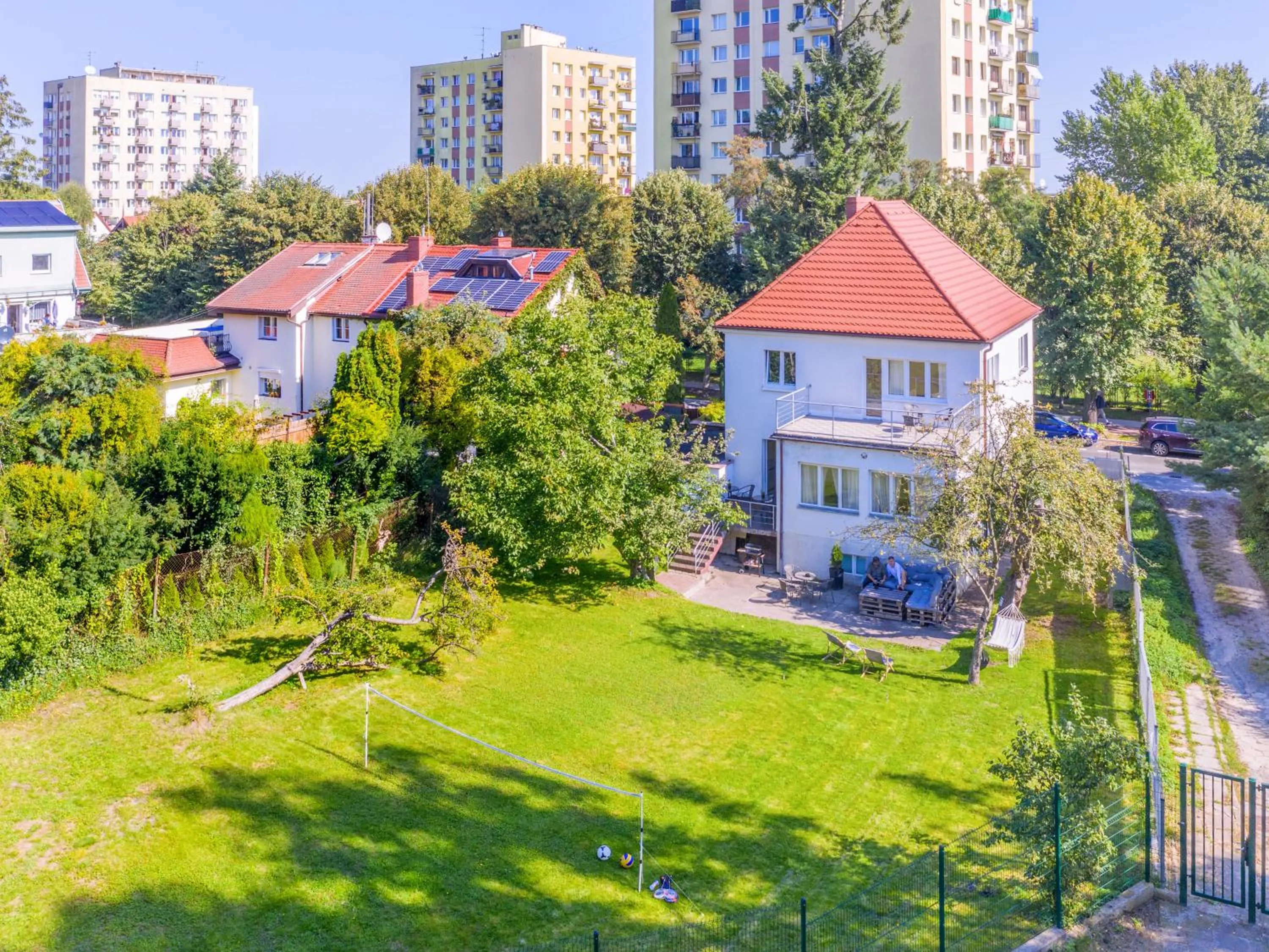 Garden view in House Managers - Vintage Sopot