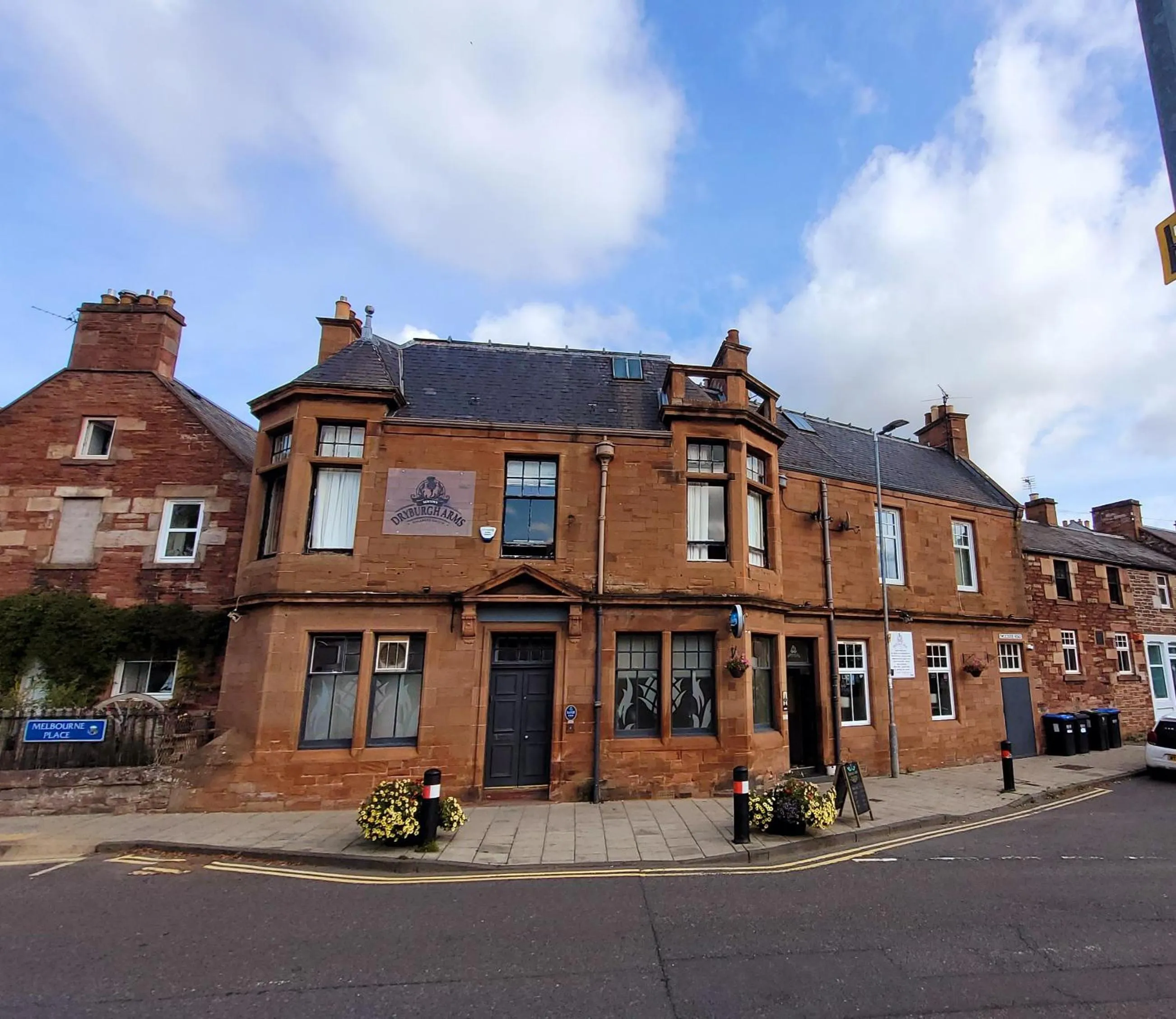 Property building in Dryburgh Arms Pub with Rooms
