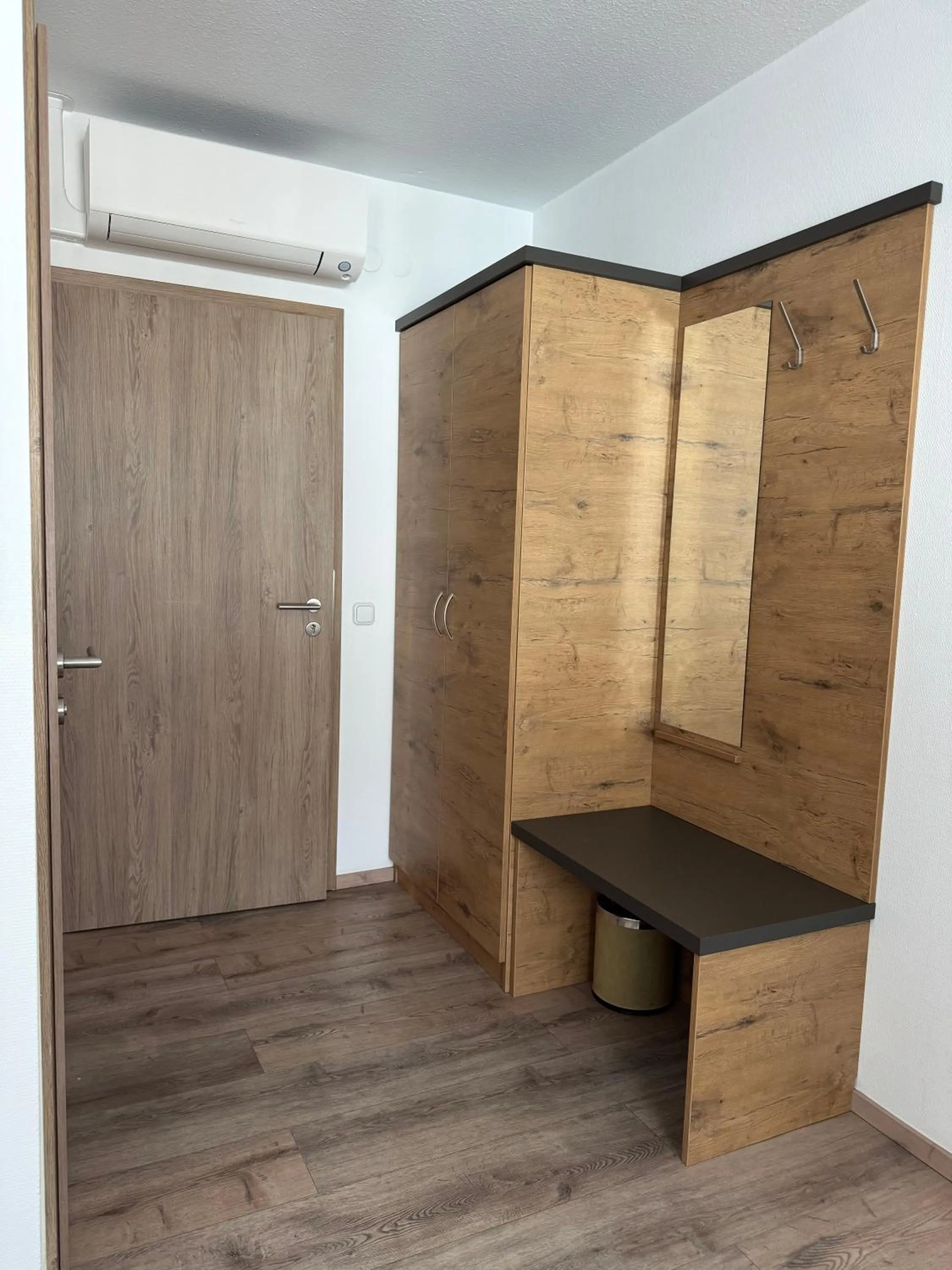 wardrobe in FLIP Boutique-Hotel near Basel - Modern Stay & Urban Food