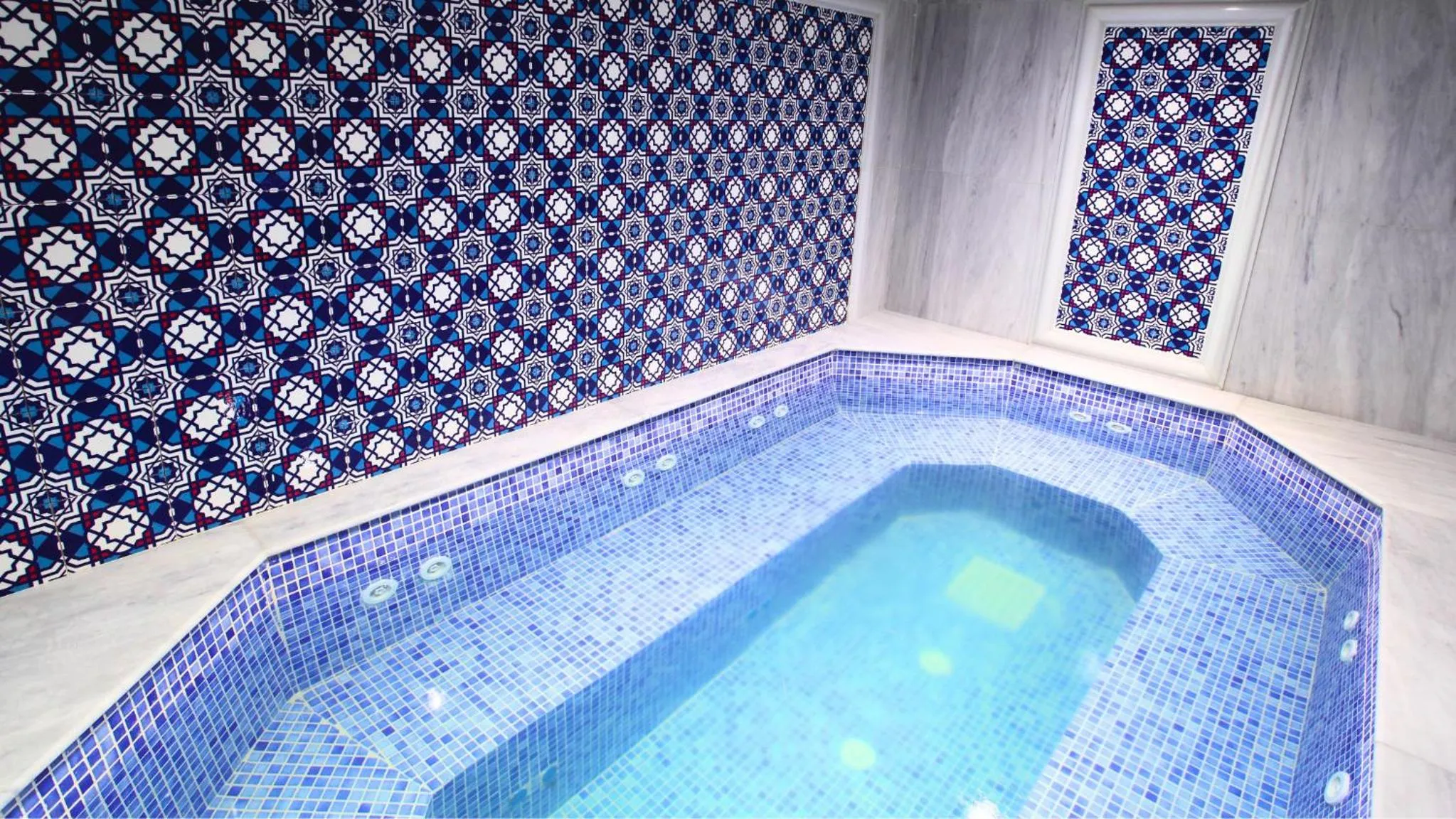 Hot Spring Bath in Grand Durmaz Hotel