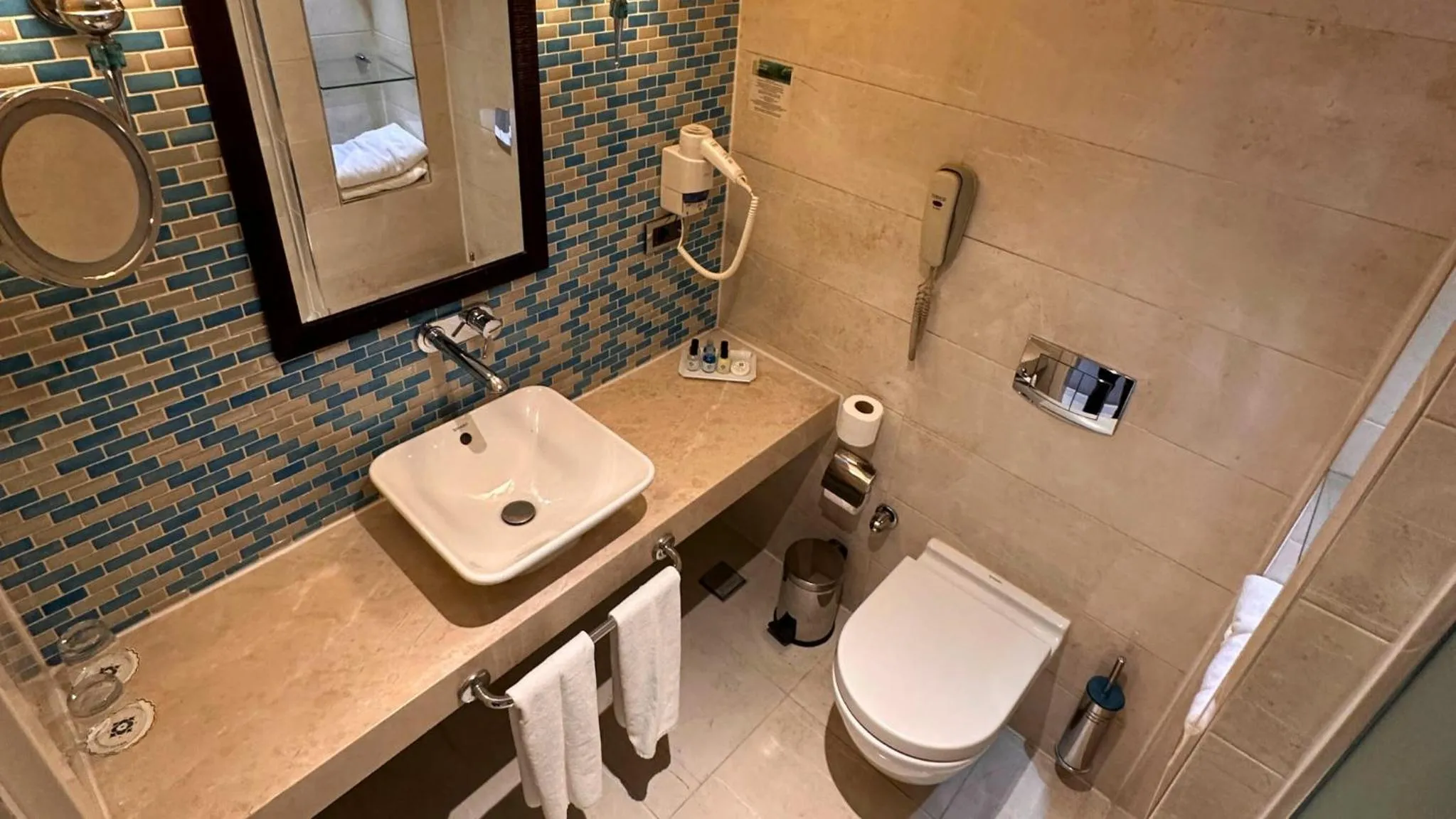 Shower in Grand Durmaz Hotel