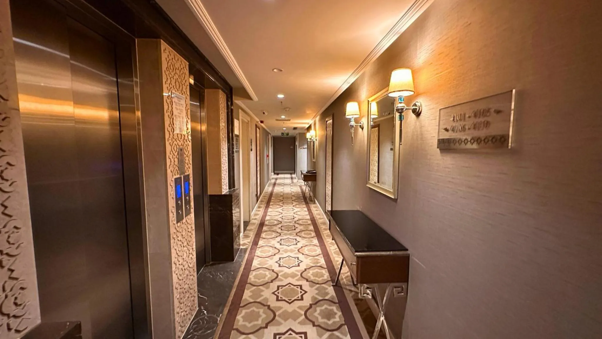 Floor plan in Grand Durmaz Hotel