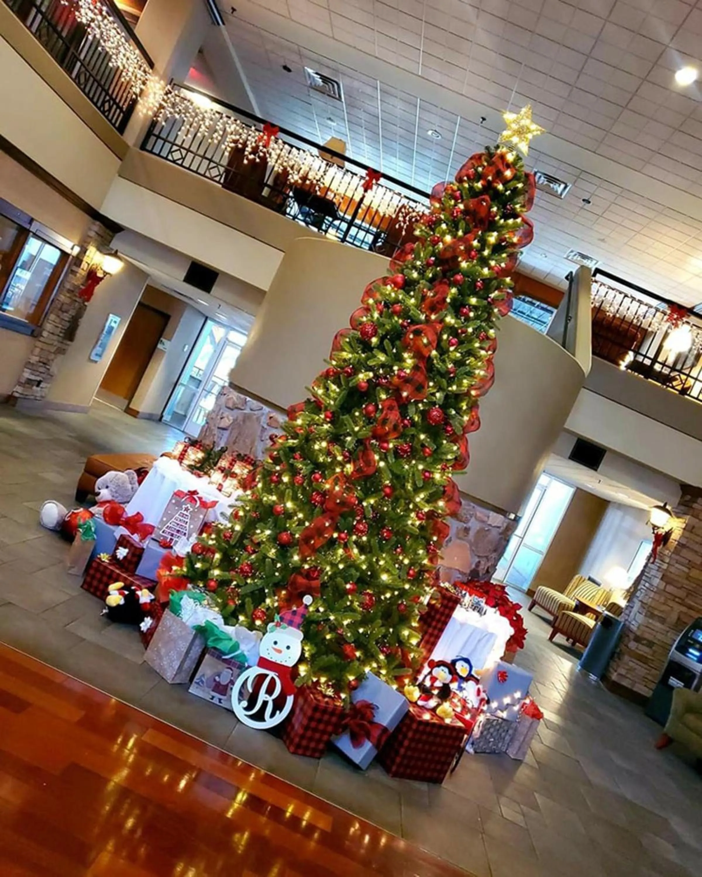 Winter in The Ramsey Hotel and Convention Center