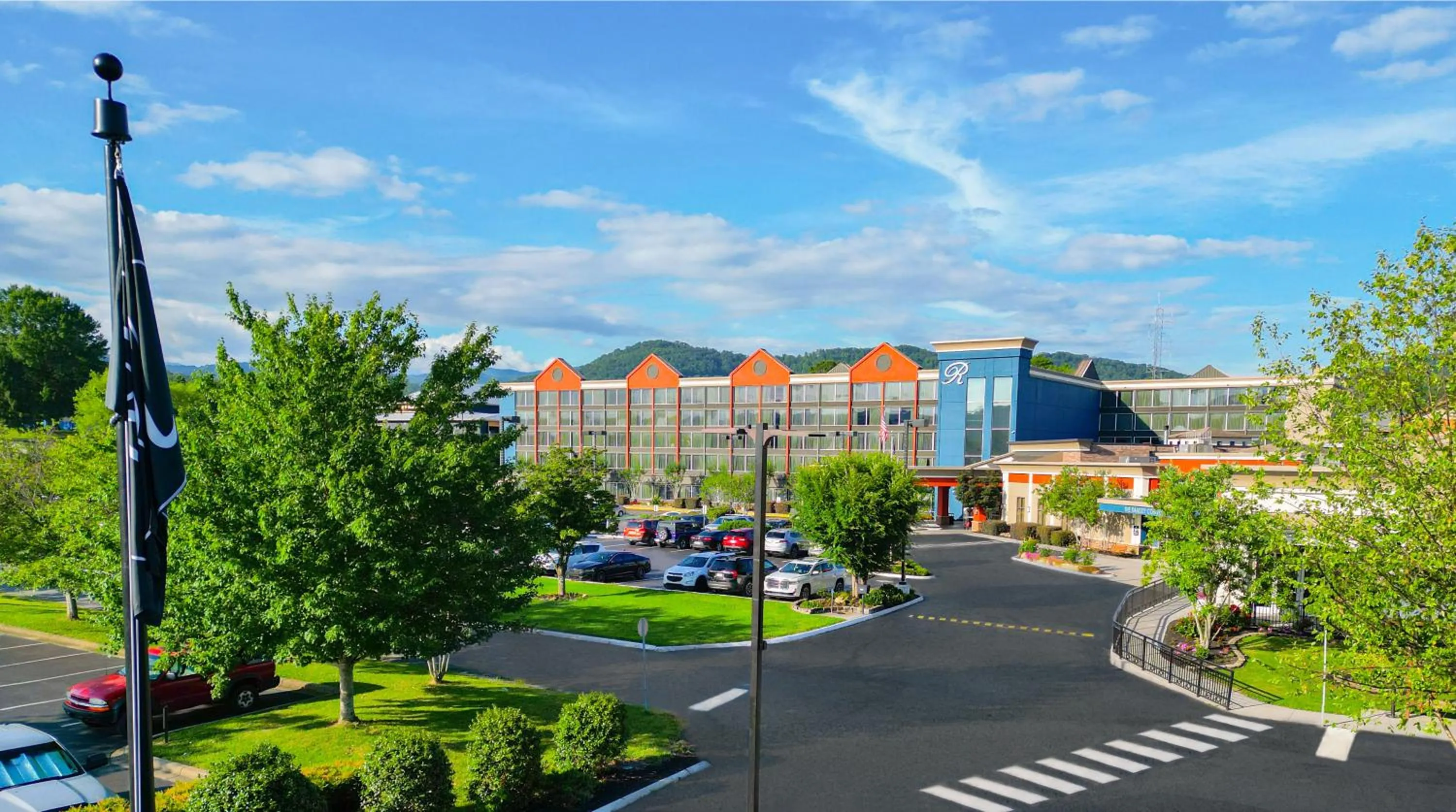 Property building in The Ramsey Hotel and Convention Center