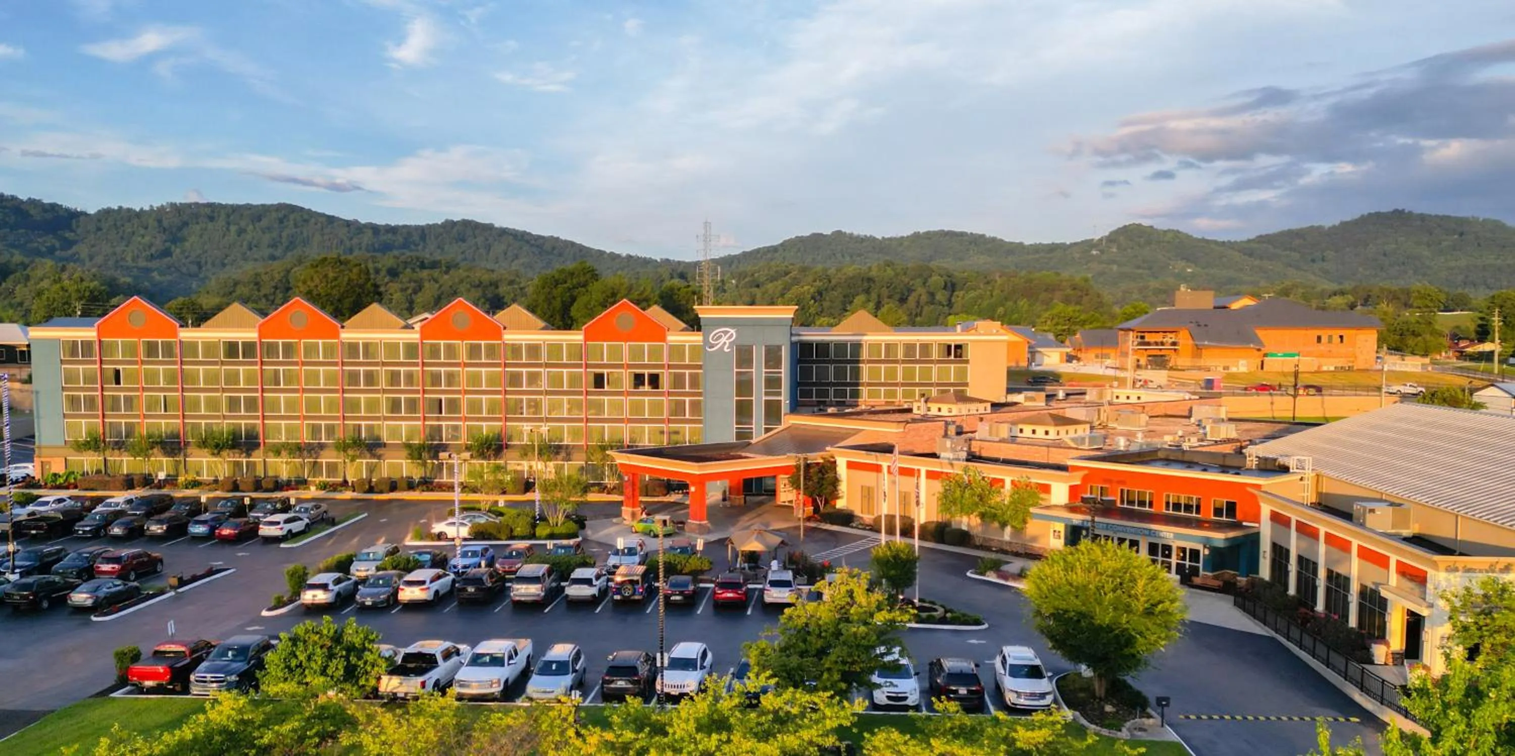 Property building in The Ramsey Hotel and Convention Center