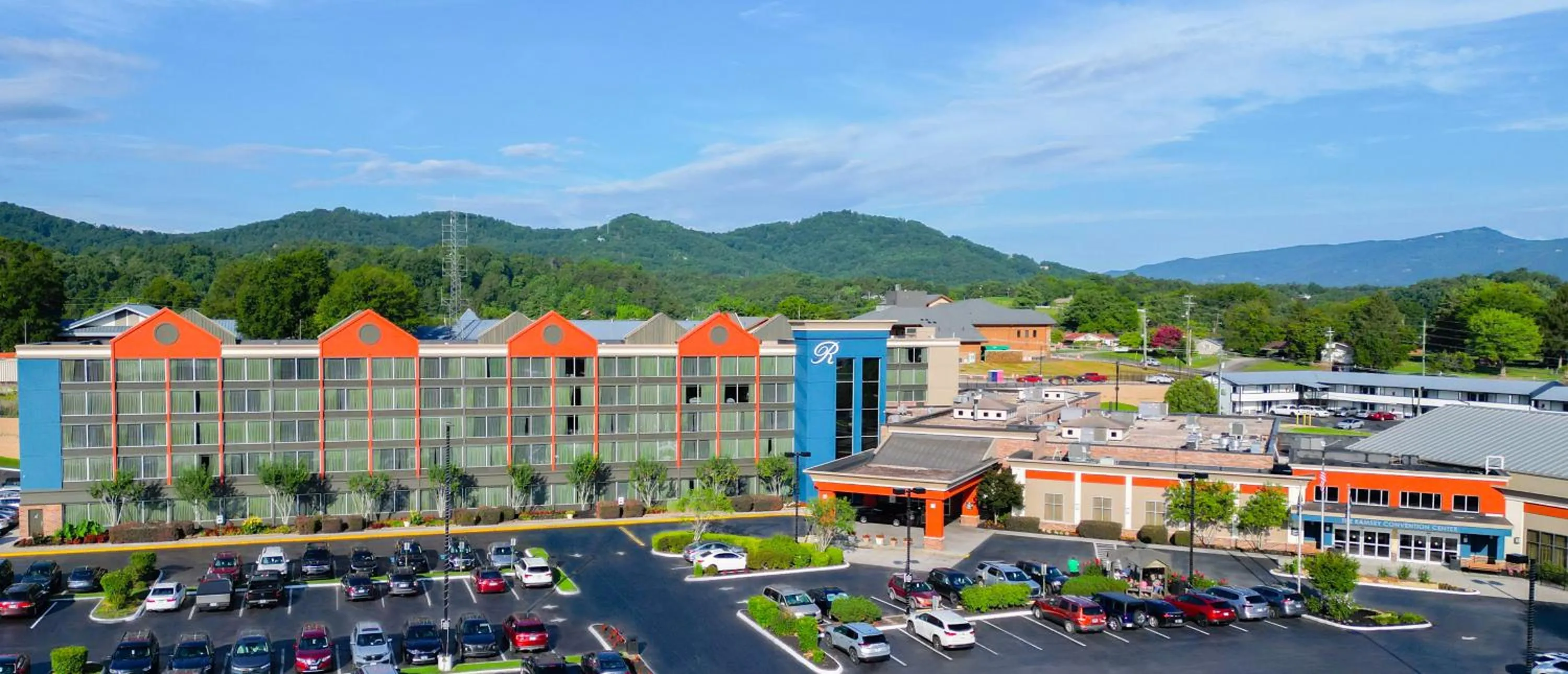 Property building in The Ramsey Hotel and Convention Center