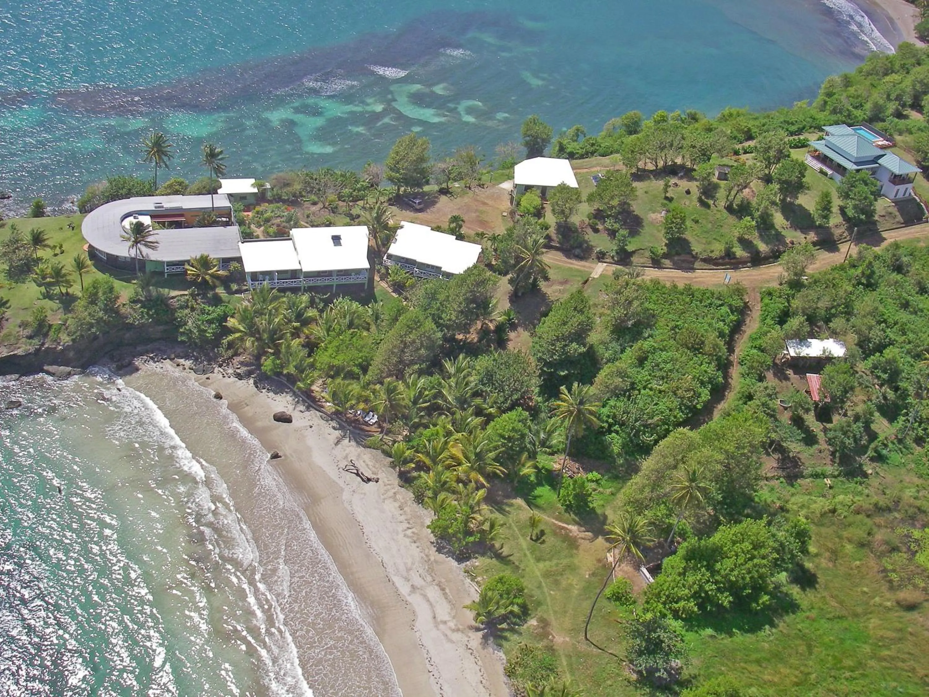 Bird's eye view in Cabier Ocean Lodge
