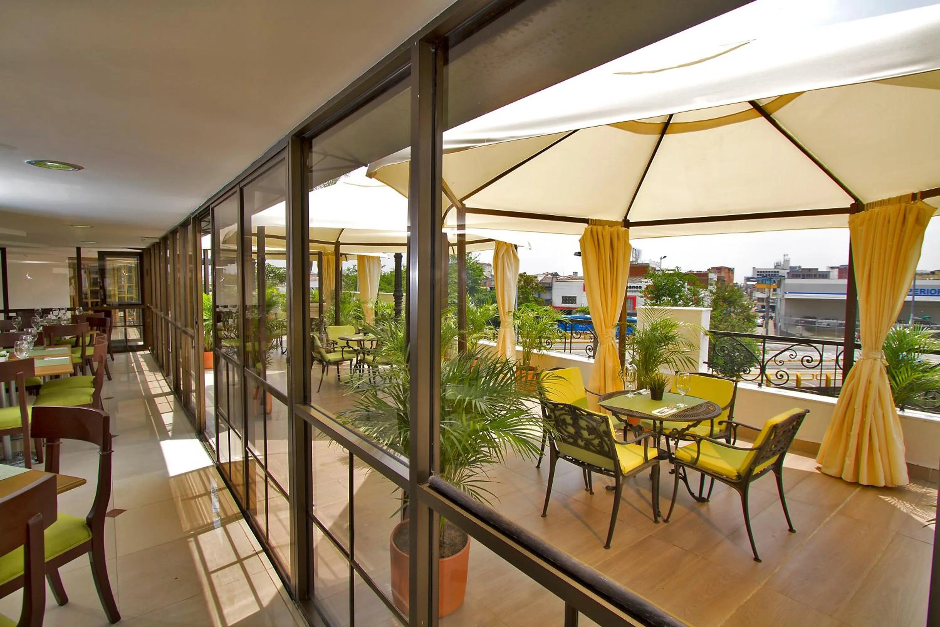 Balcony/Terrace in Hotel Cosmos Cali