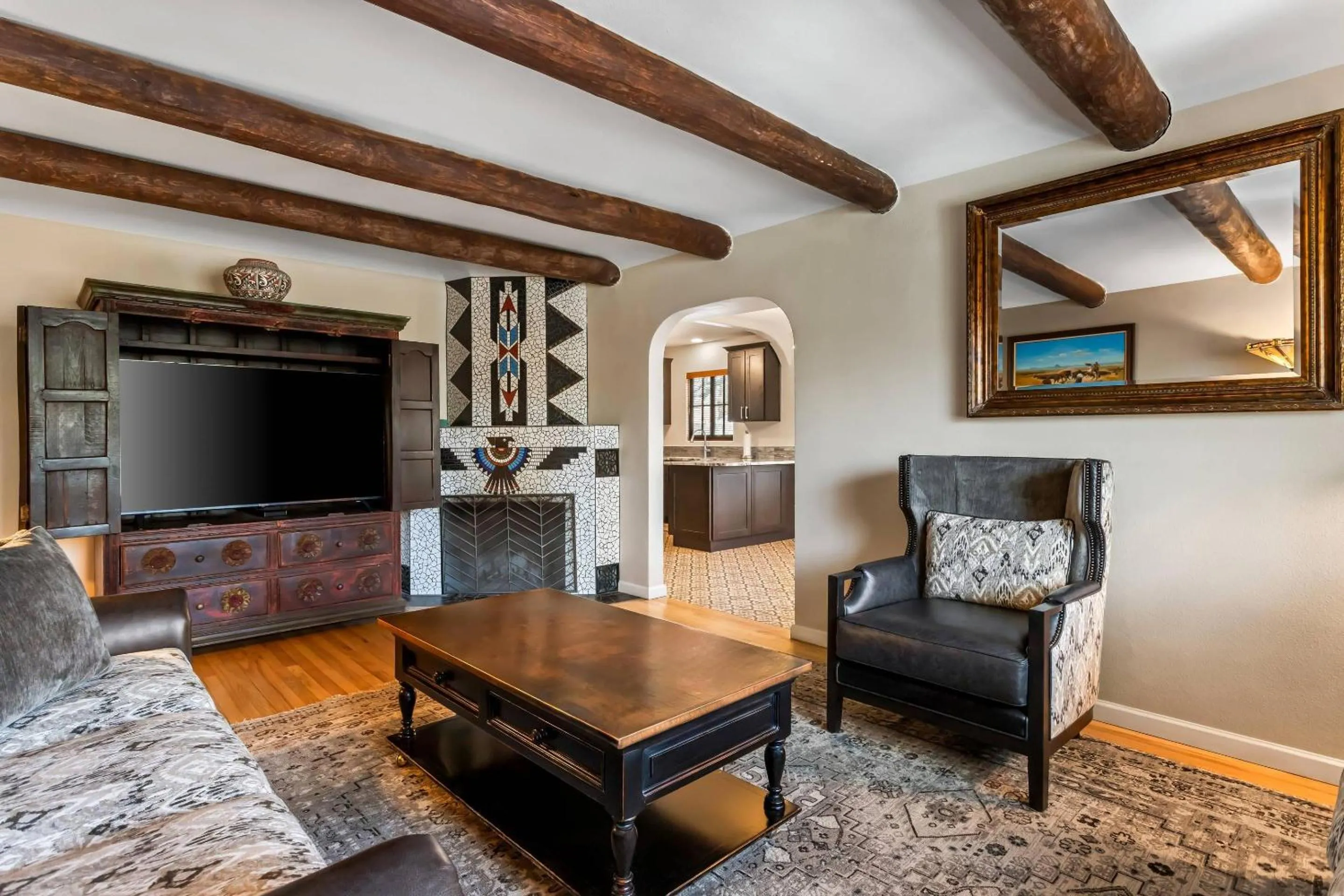 Bedroom in Casas de Suenos Old Town Historic Inn, an Ascend Collection Hotel