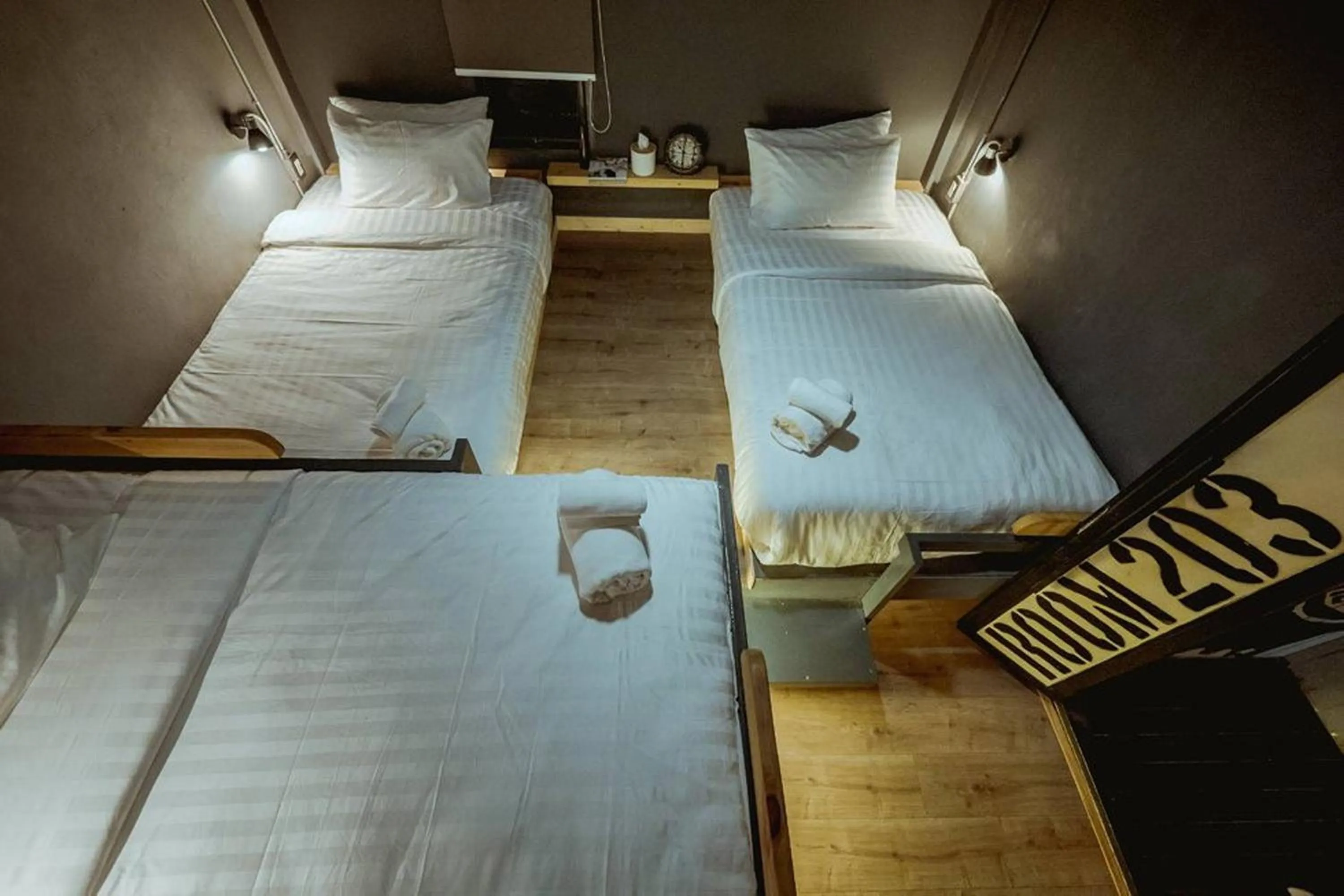 Bed in Zeds Hostel Bangkok