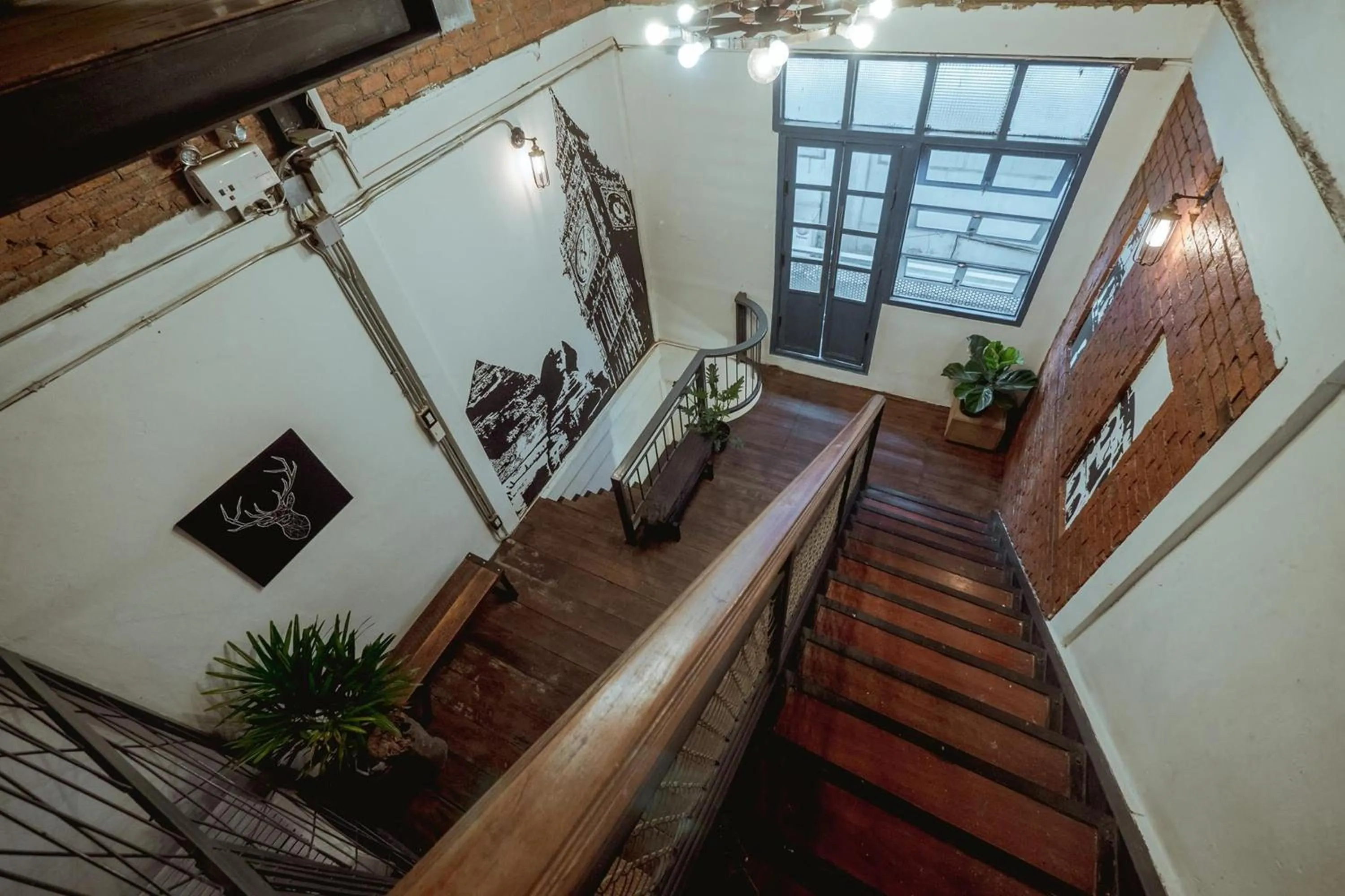 Floor plan in Zeds Hostel Bangkok