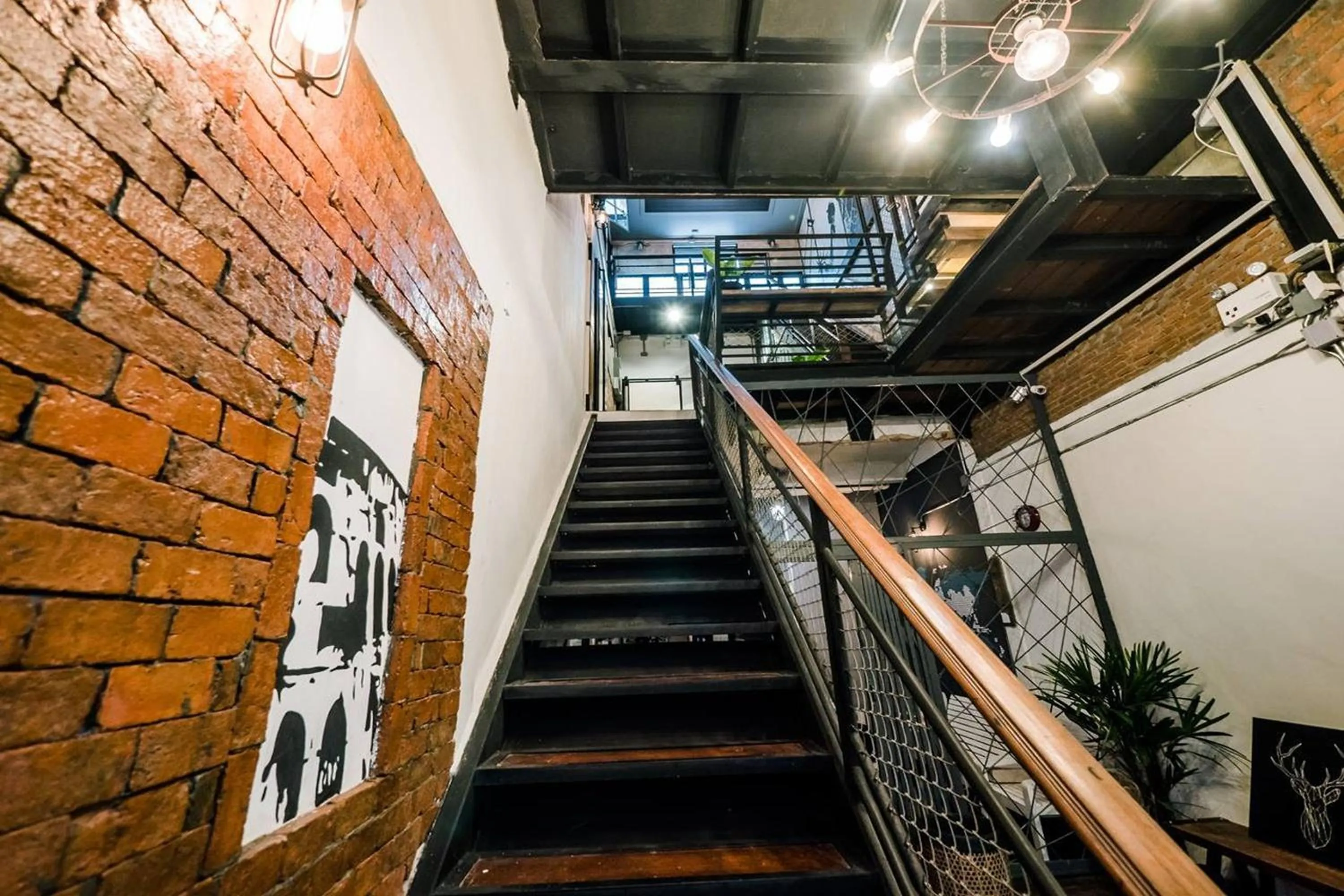 Floor plan in Zeds Hostel Bangkok