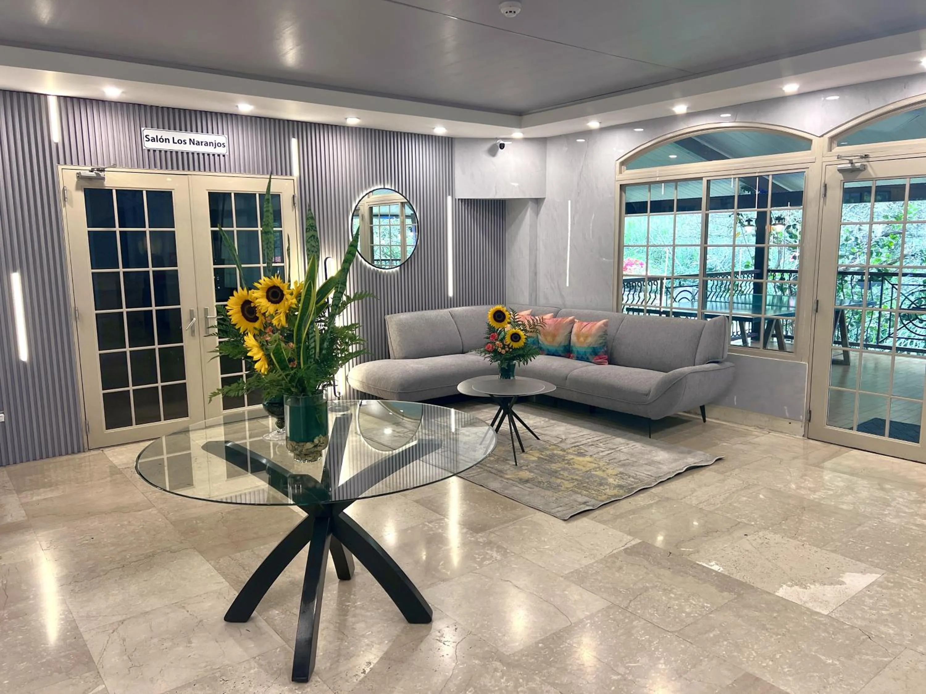 Lobby or reception in Hotel Valle del Rio