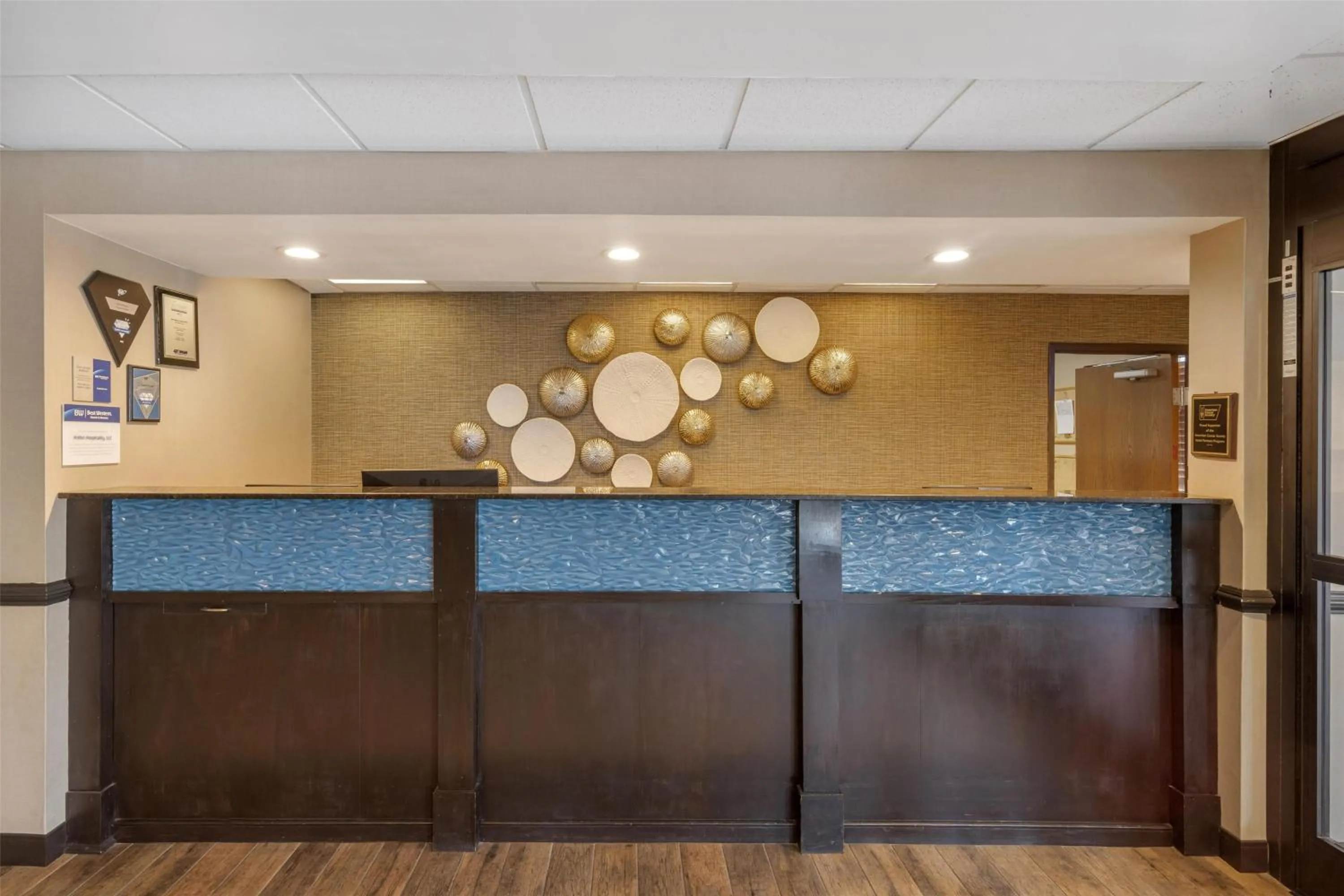 Lobby or reception in Best Western Augusta West