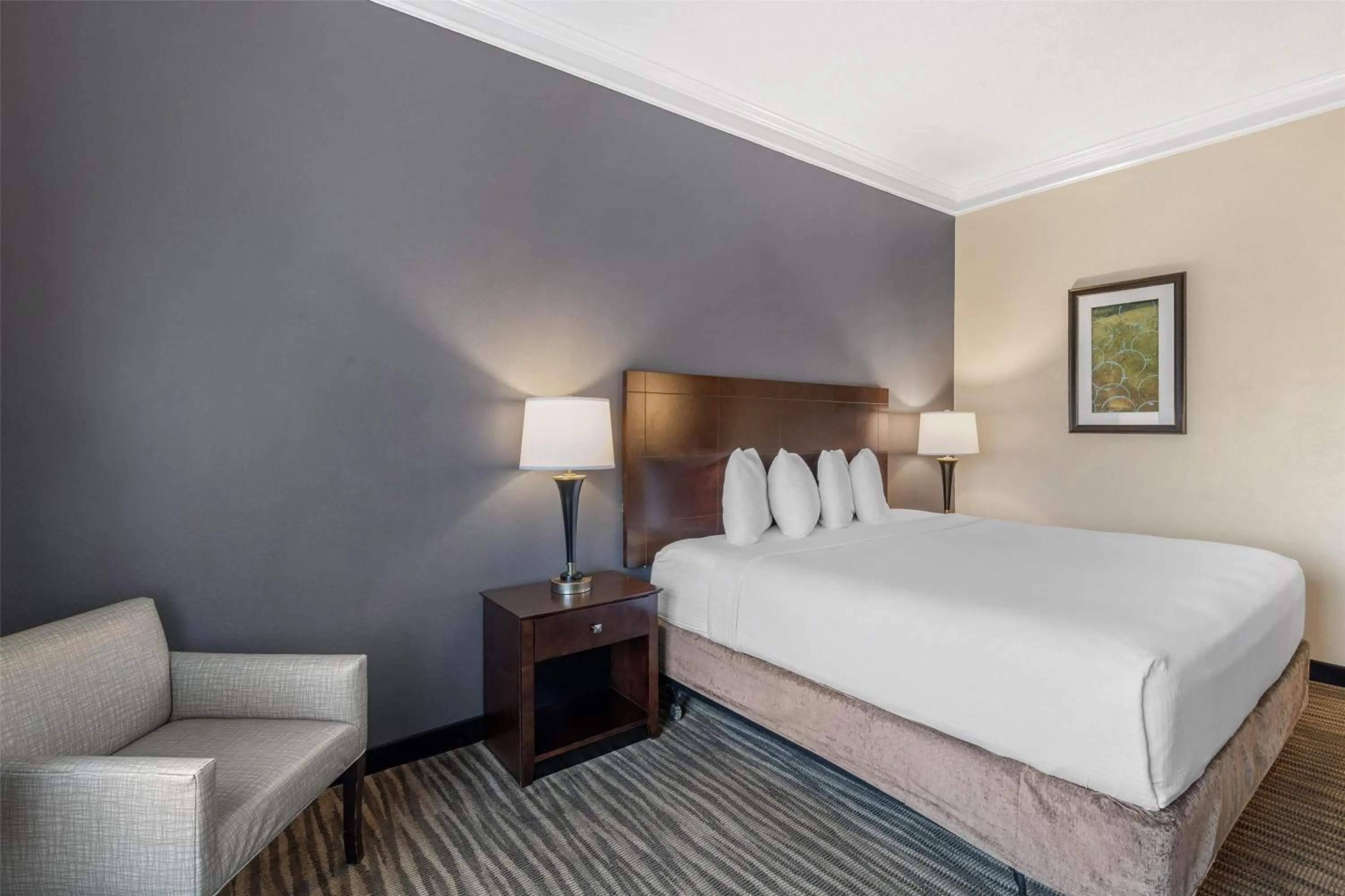 Bedroom, Bed in Best Western Augusta West