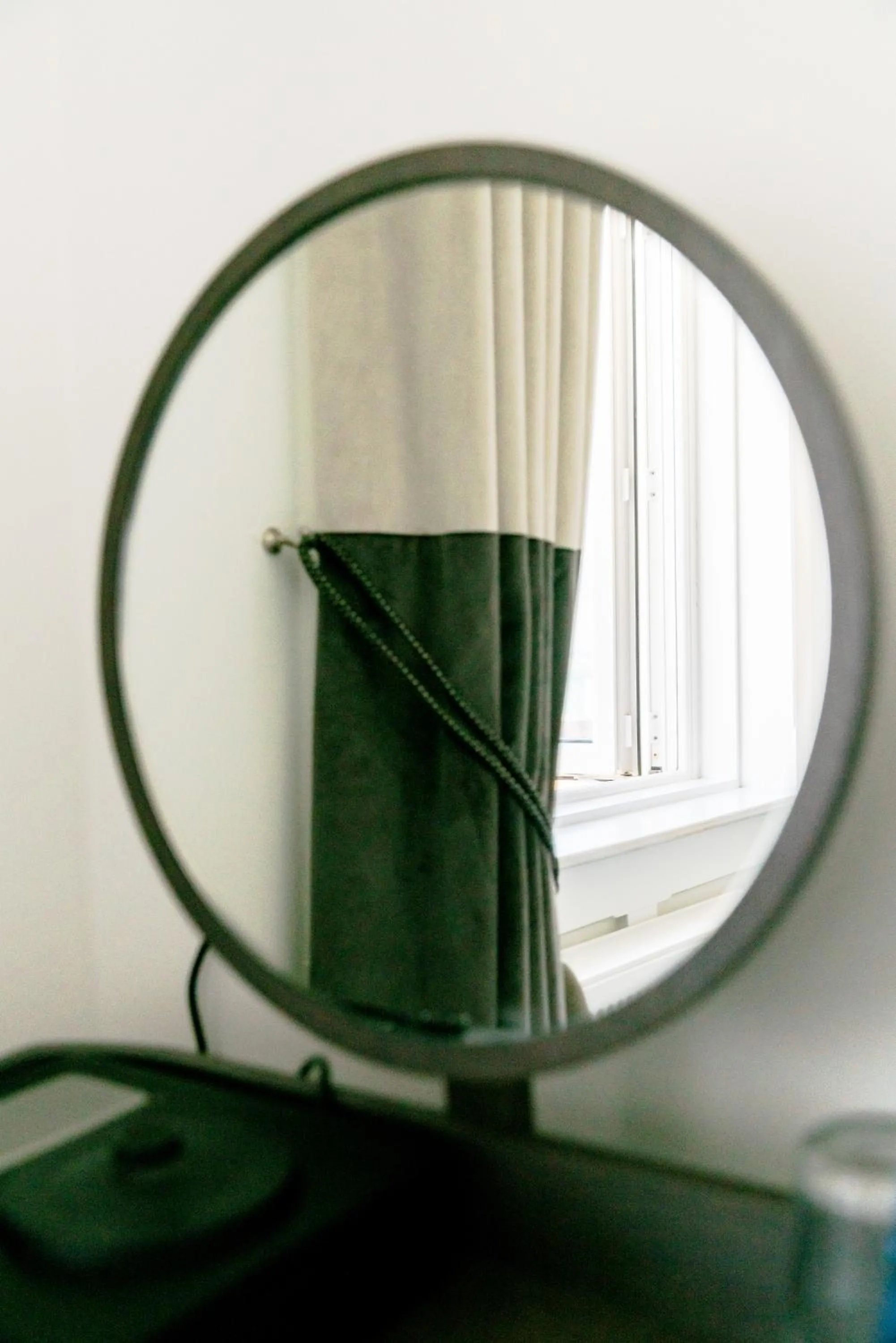 Bedroom in The Strand Hotel, the former residence of Oscar Wilde