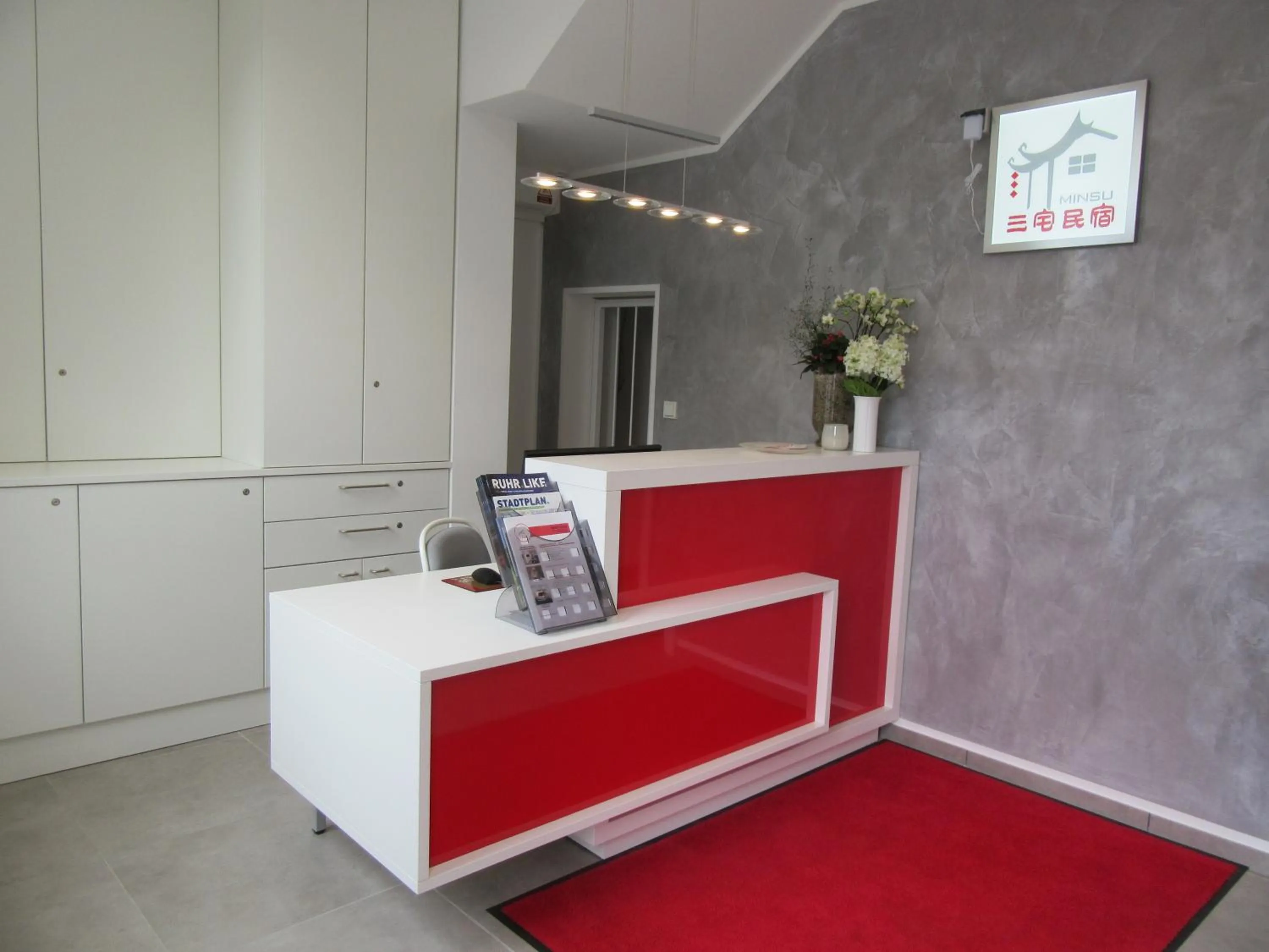 Lobby or reception in Minsu Hotel