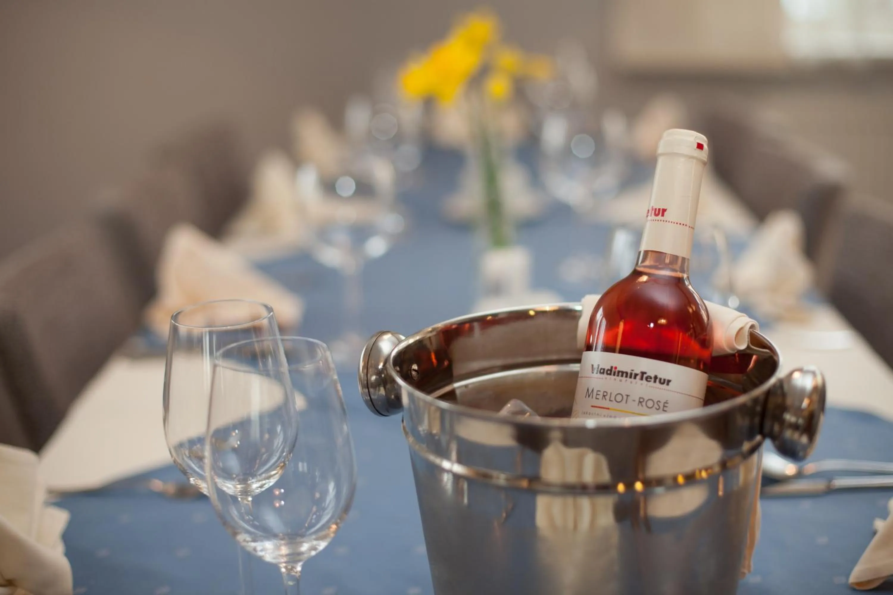 Alcoholic drinks in Hotel Za Vodou