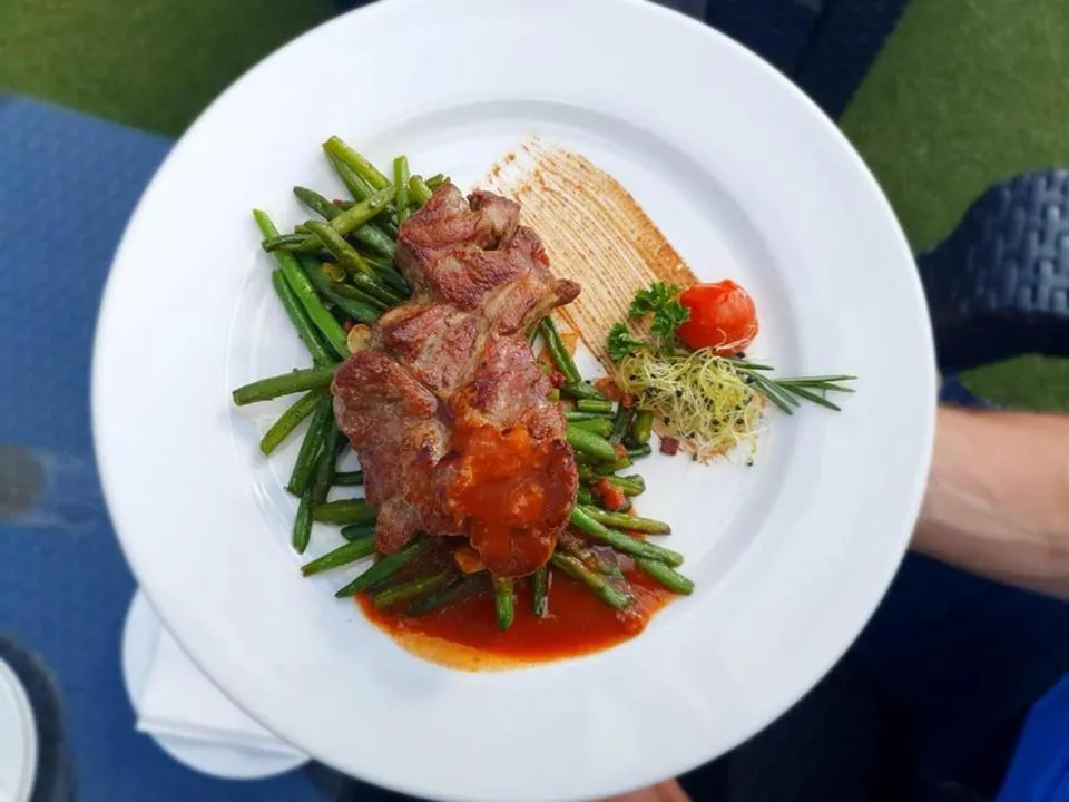 Food close-up in Hotel Za Vodou