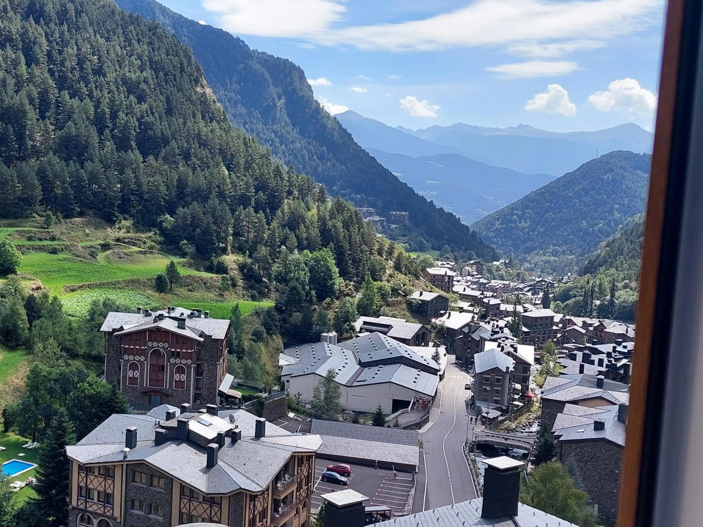 Mountain view in The Lodge at Ribasol