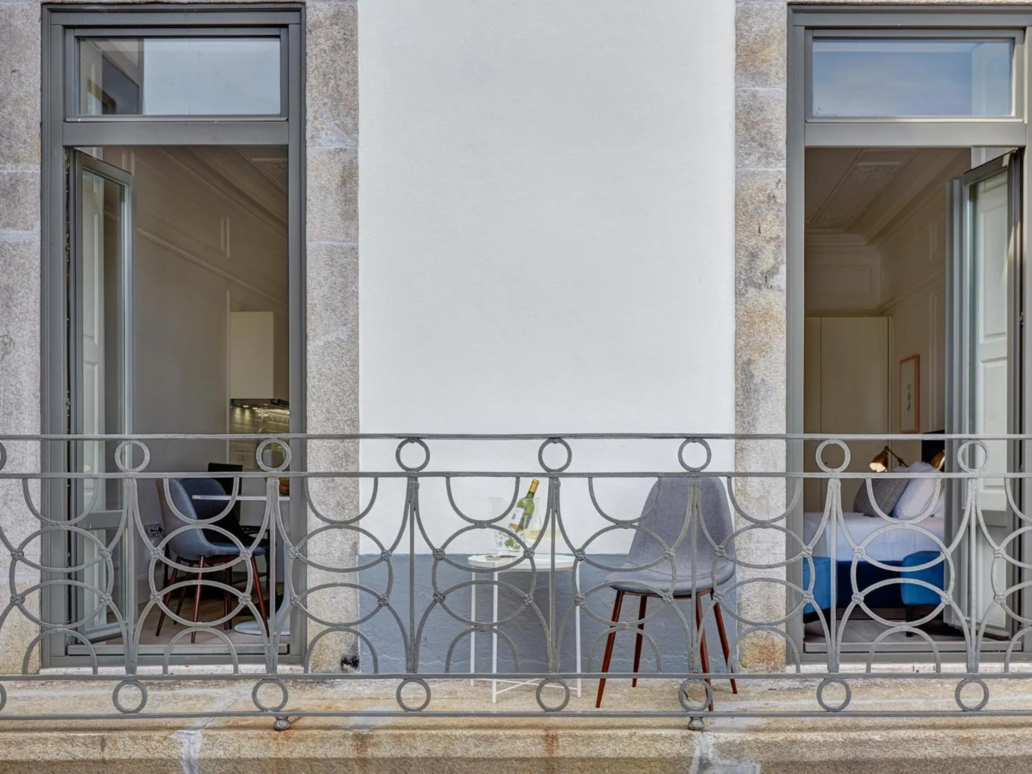 Balcony/Terrace in Porto Downtown Lovers Suites: Bombarda 451