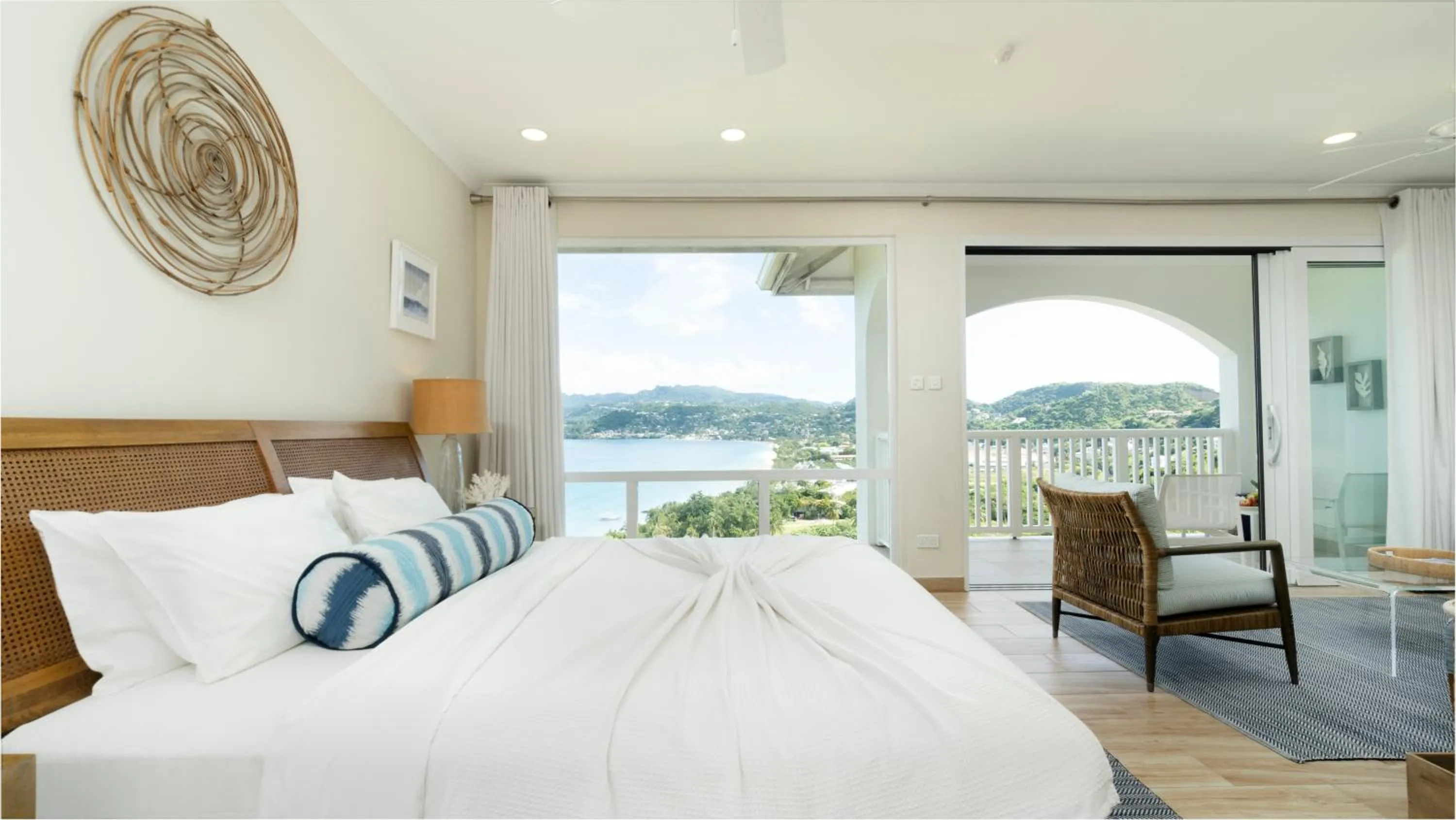 Bed in Mount Cinnamon Beach & Wellness Resort