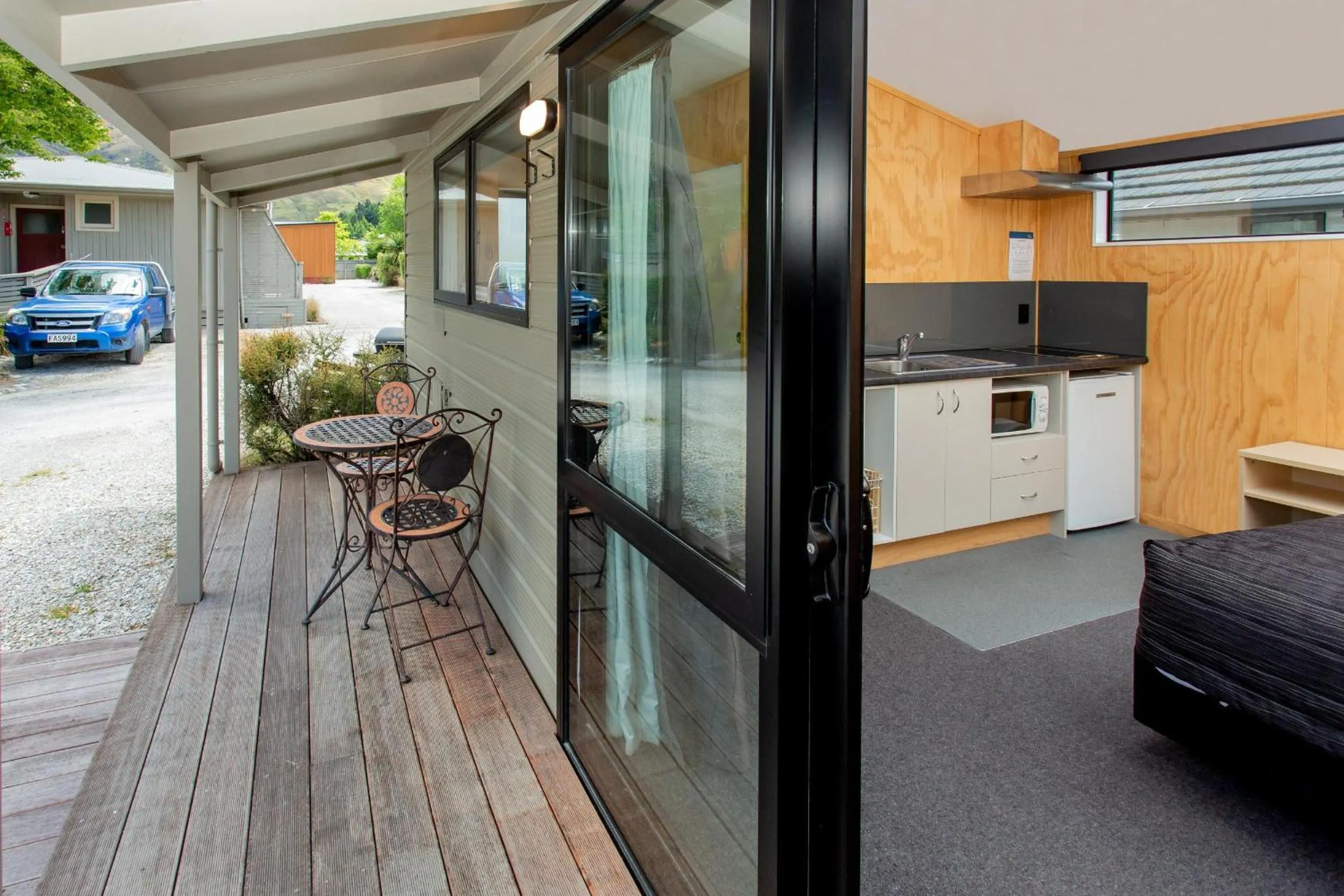 Balcony/Terrace in Queenstown Top 10 Holiday Park