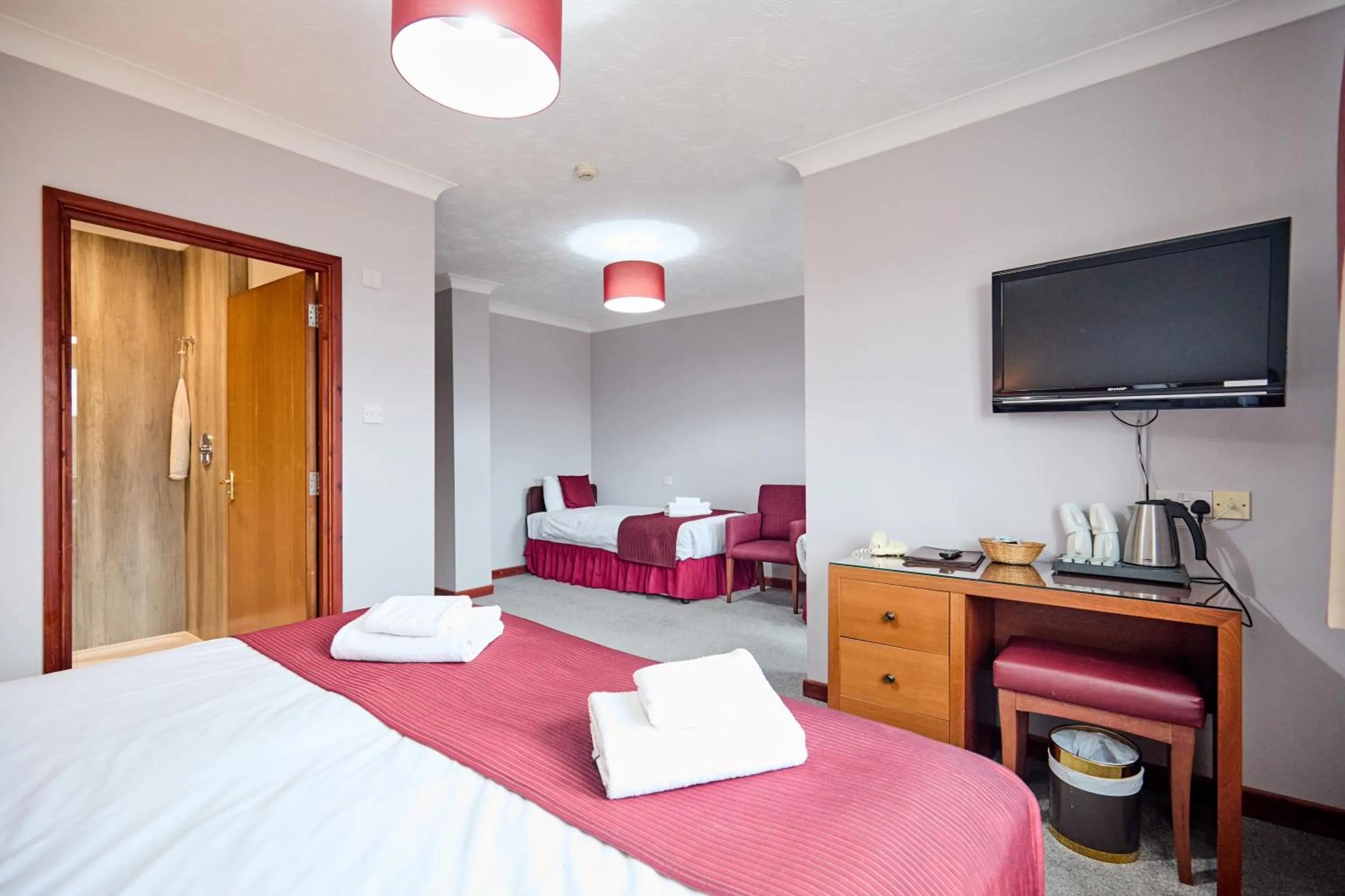 Family, Bed in Wensum Valley Hotel Golf and Country Club