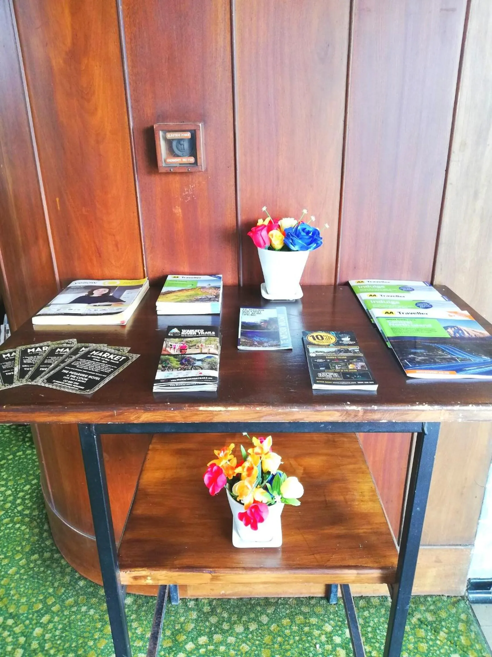 Lobby or reception in Putaruru Hotel