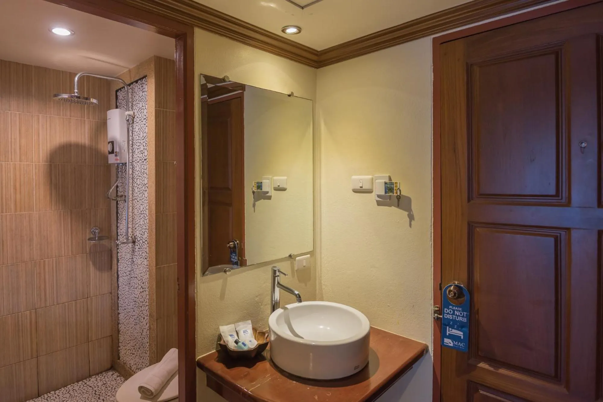 Decorative detail in Mac Resort Hotel