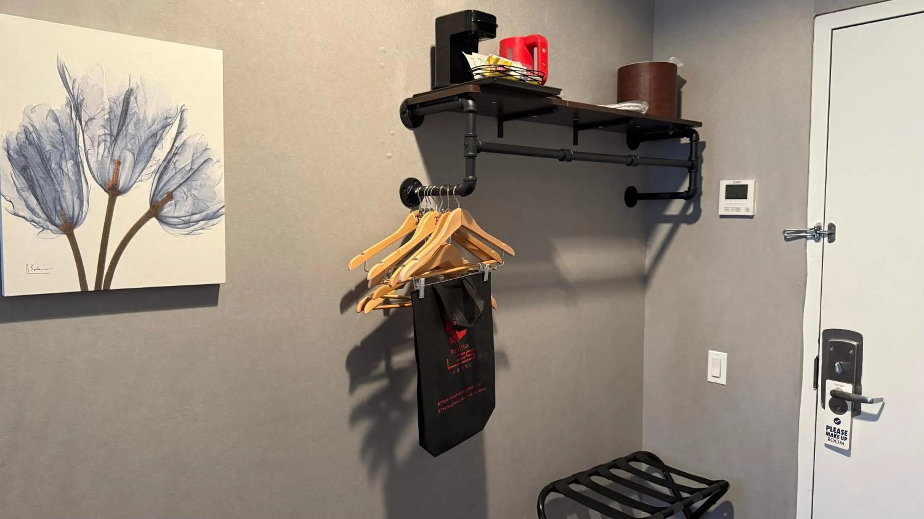 wardrobe in Madison LES Hotel