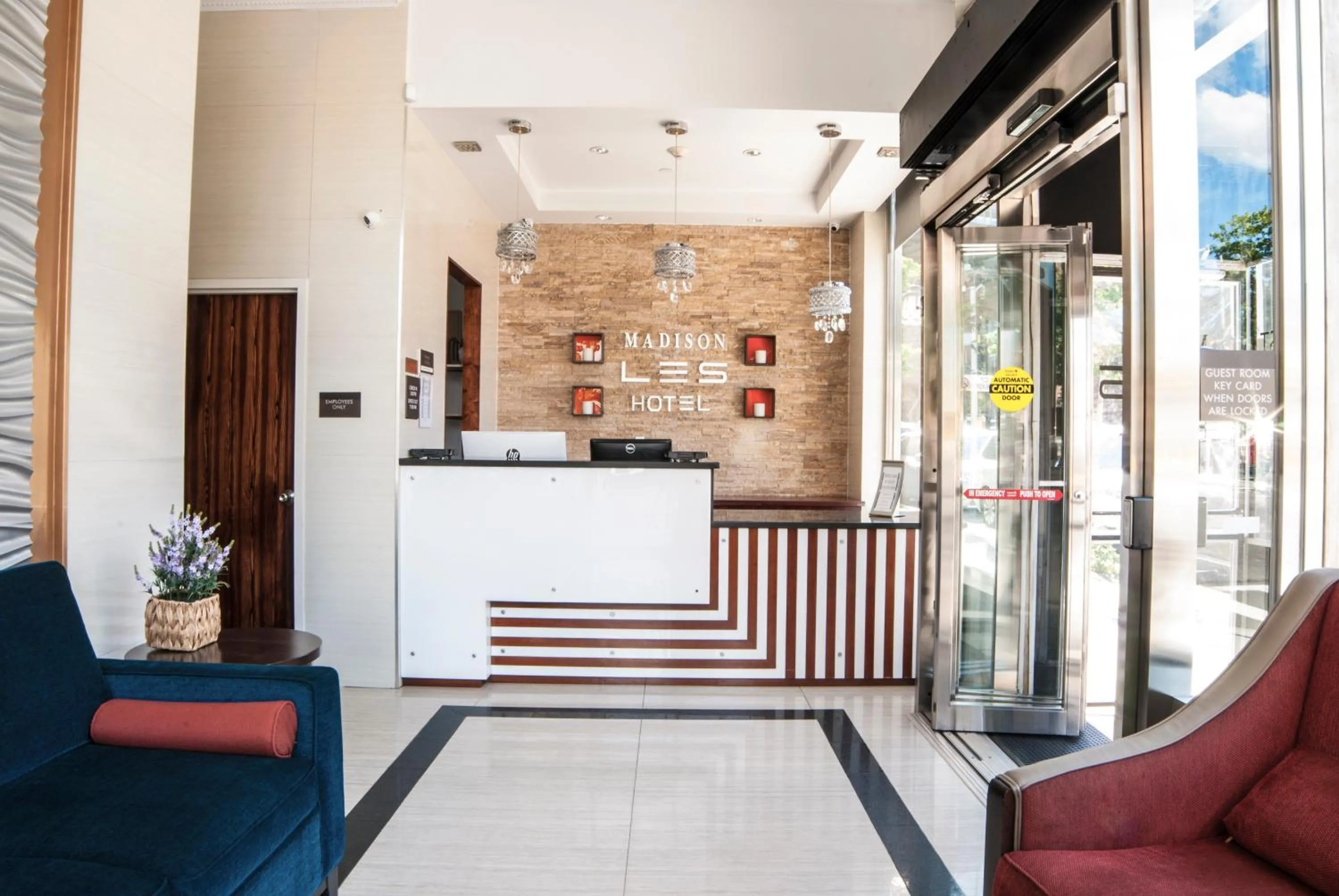 Lobby or reception in Madison LES Hotel