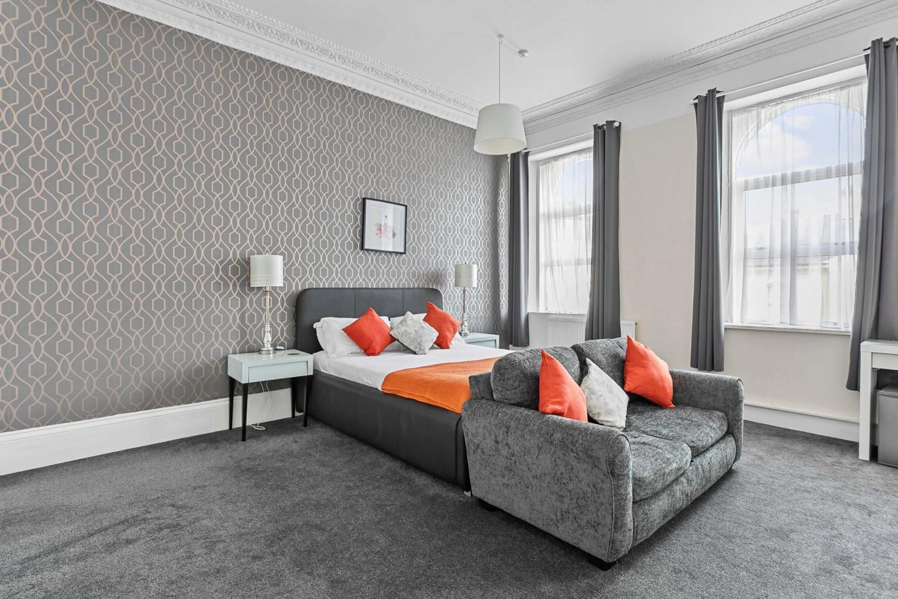 Bedroom, Bed in The Belmont