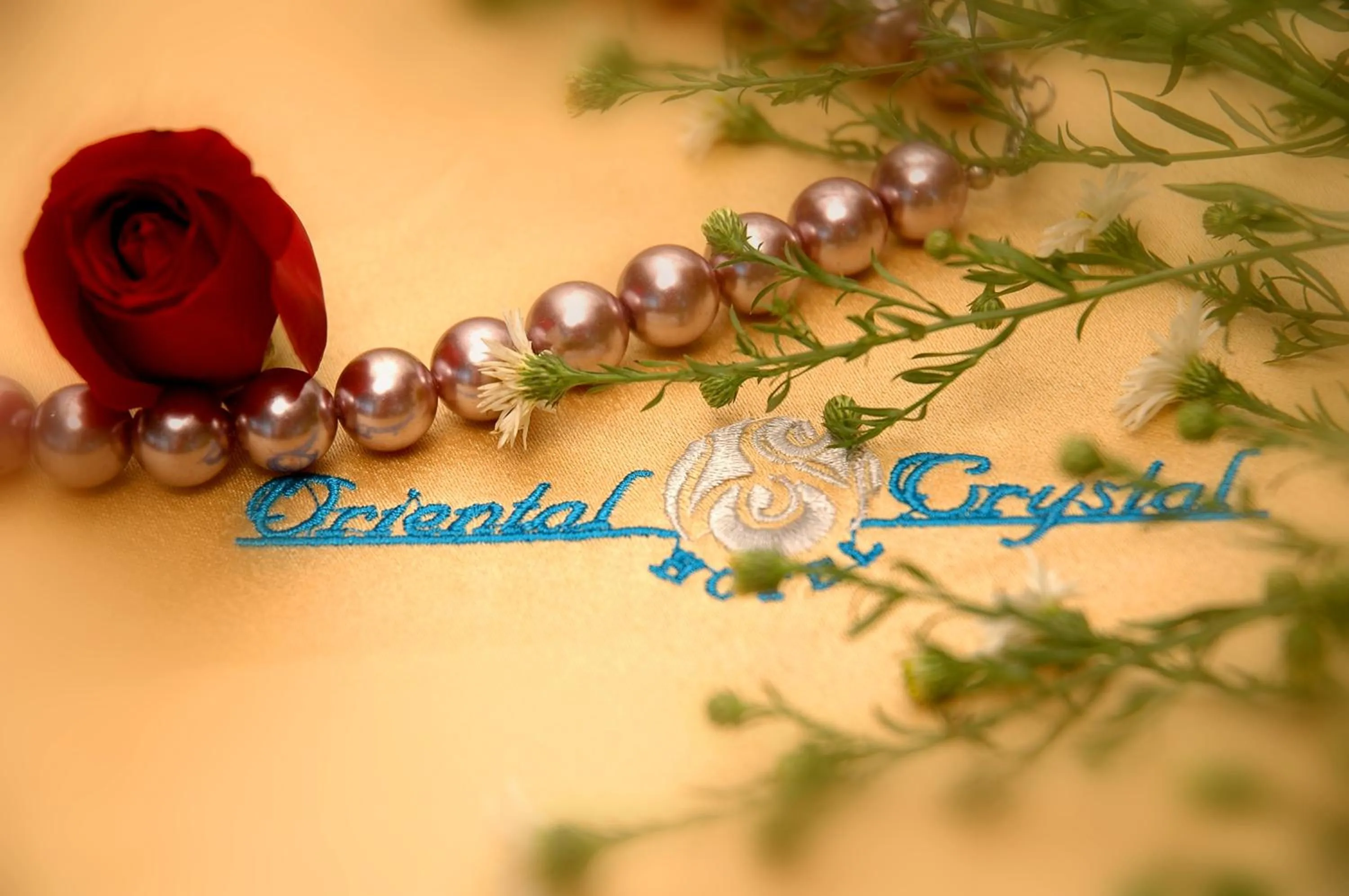 Decorative detail in Oriental Crystal Hotel