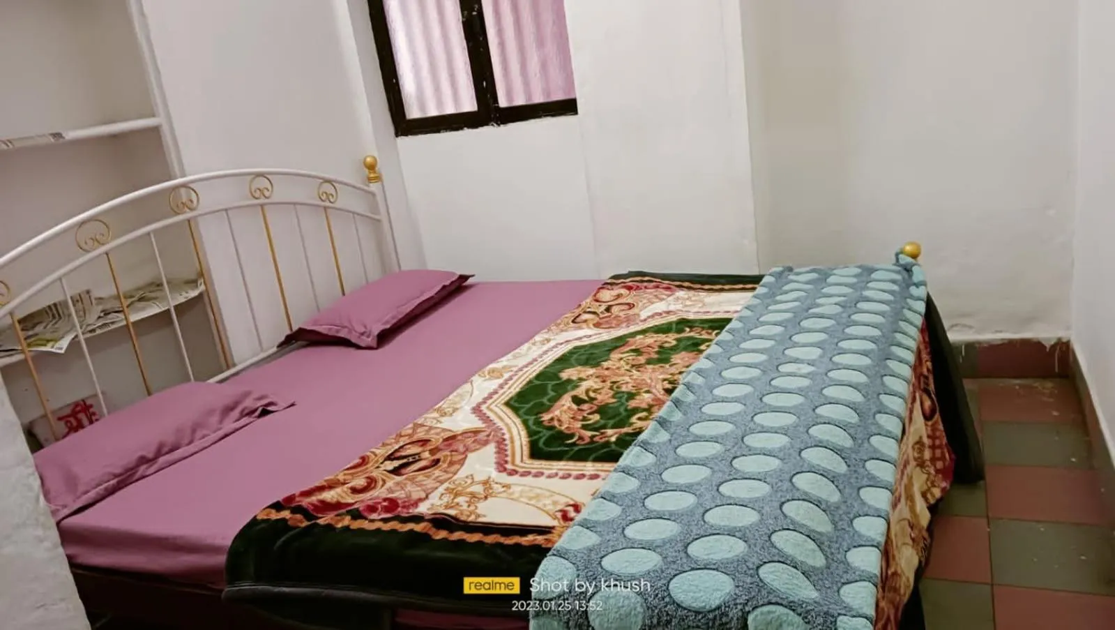 Bed in Ganga Fuji Home