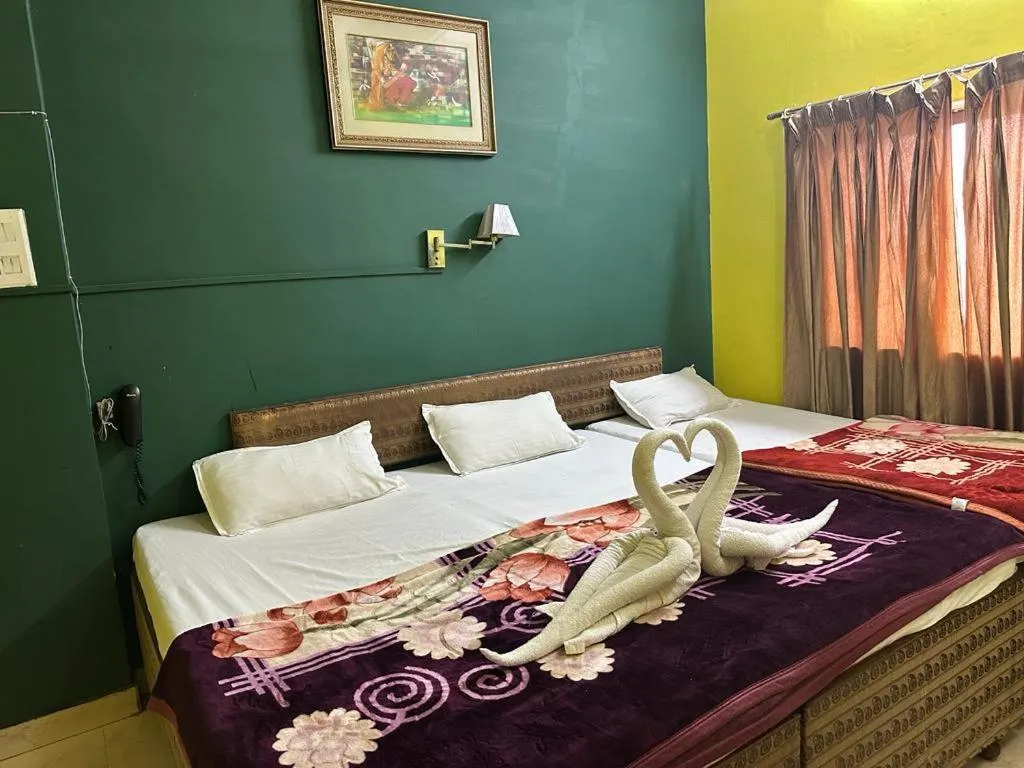 Bed in Ganga Fuji Home