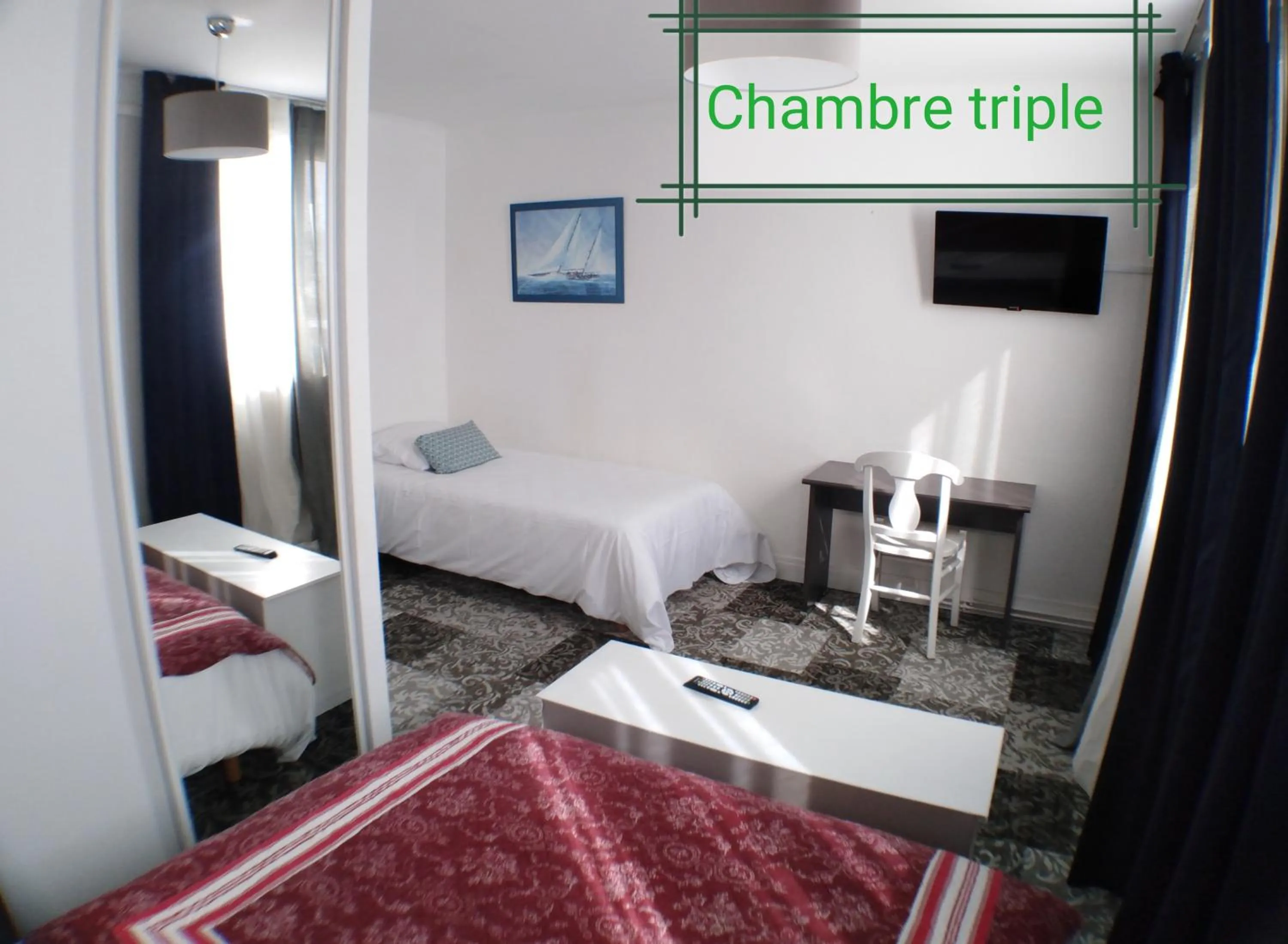 Bed in Le vent des globes