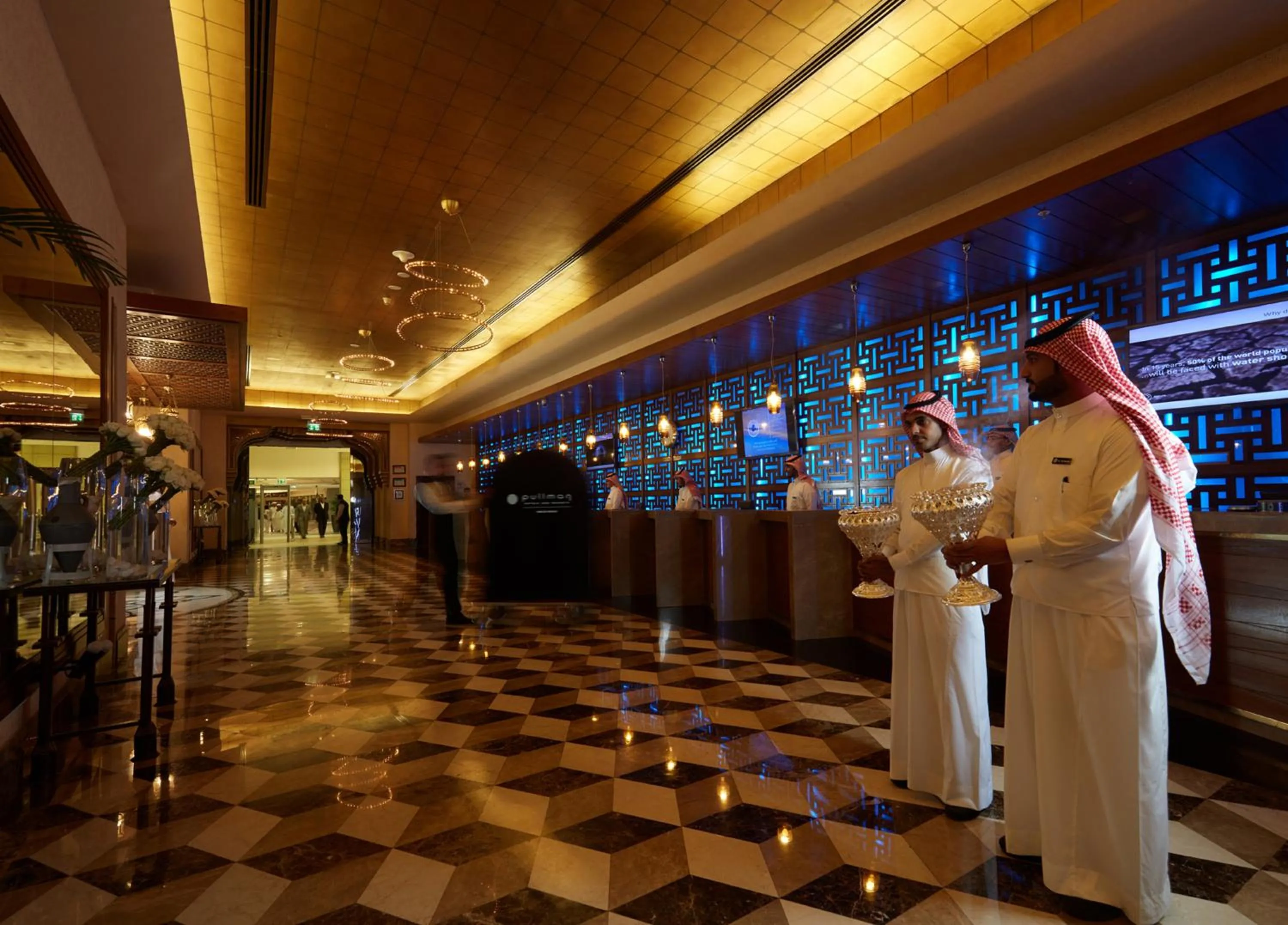 Lobby or reception in Zamzam Pullman Makkah