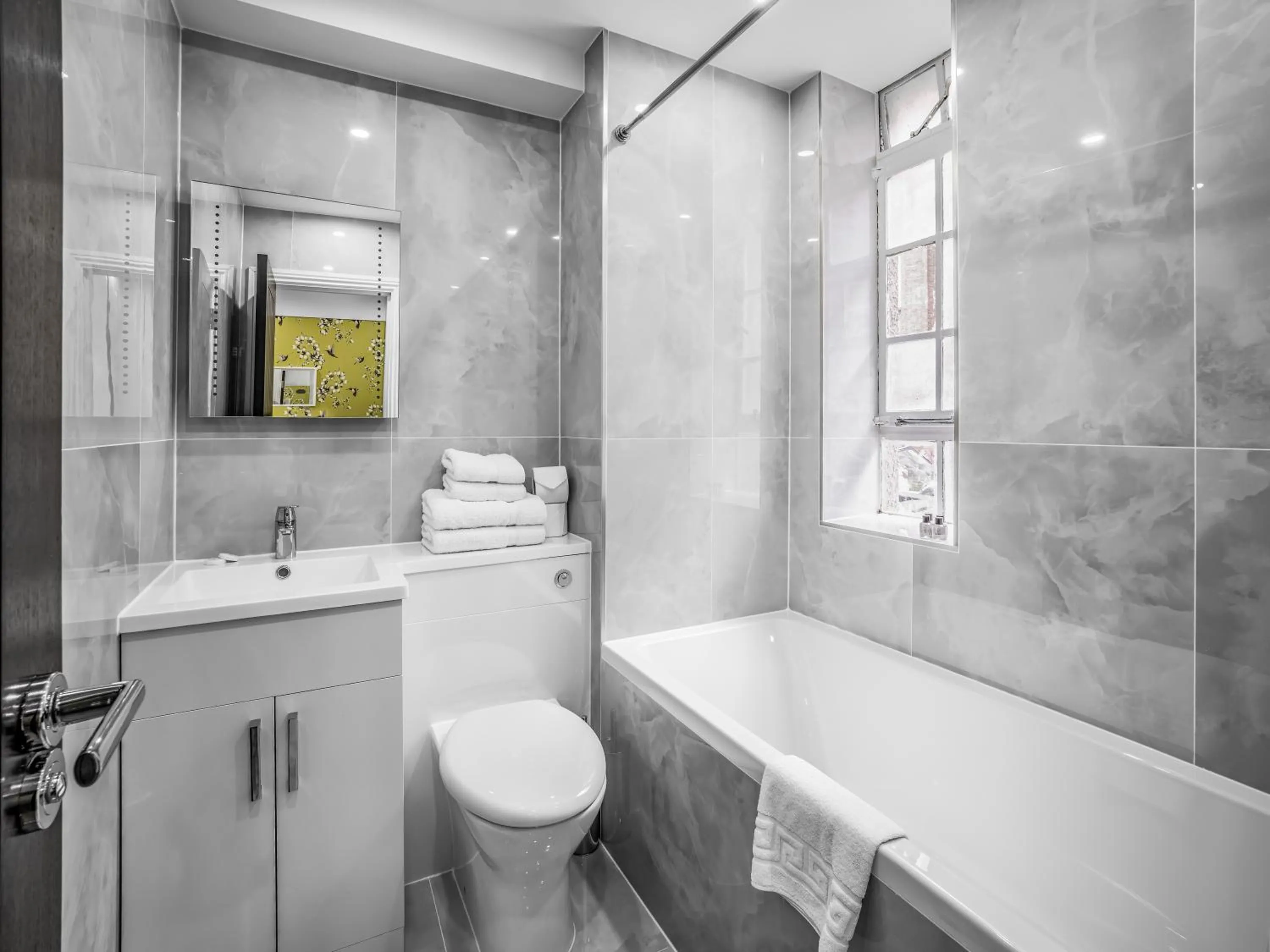 Bathroom in Chelsea Cloisters Serviced Apartments