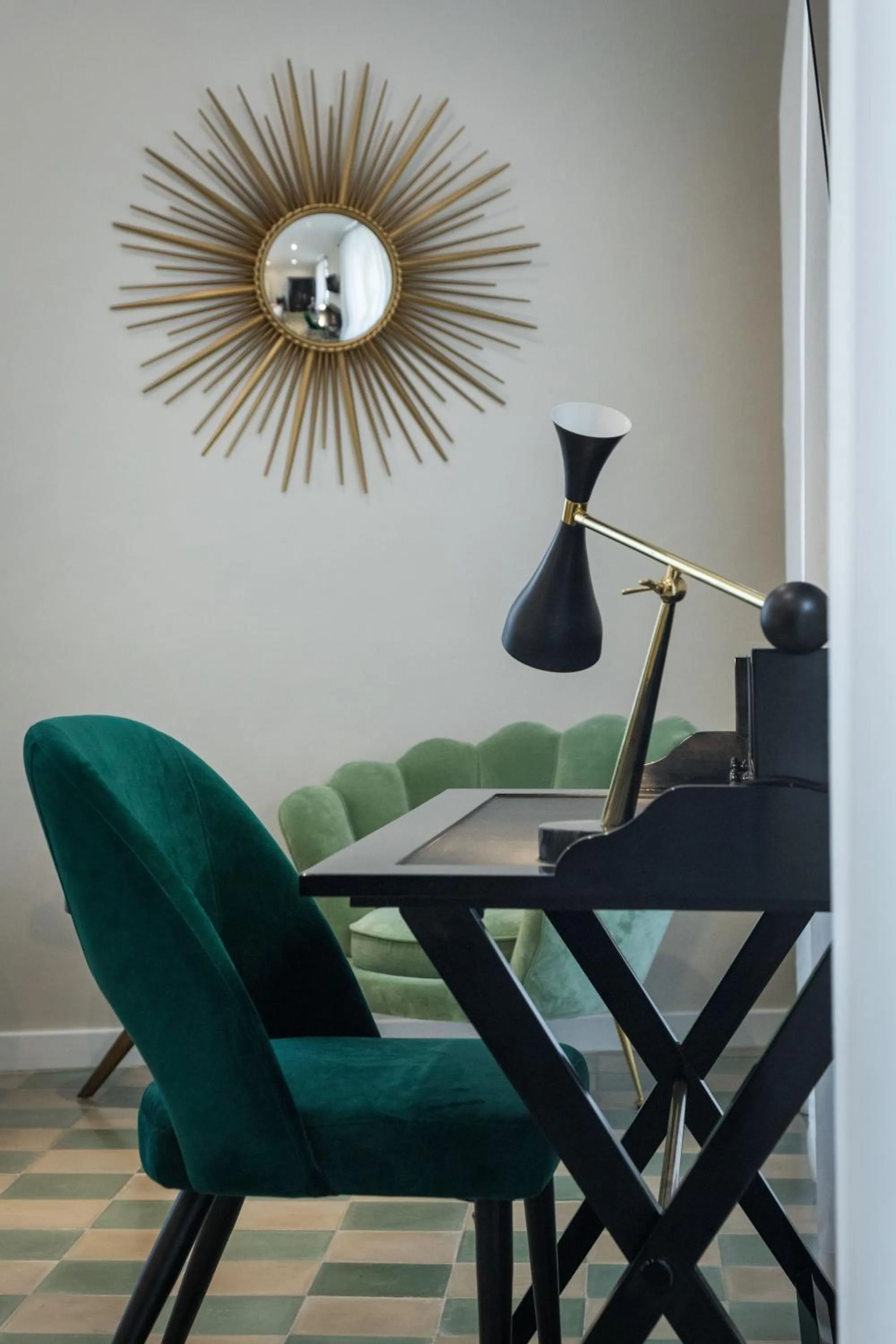 Seating area in Dimora Minima