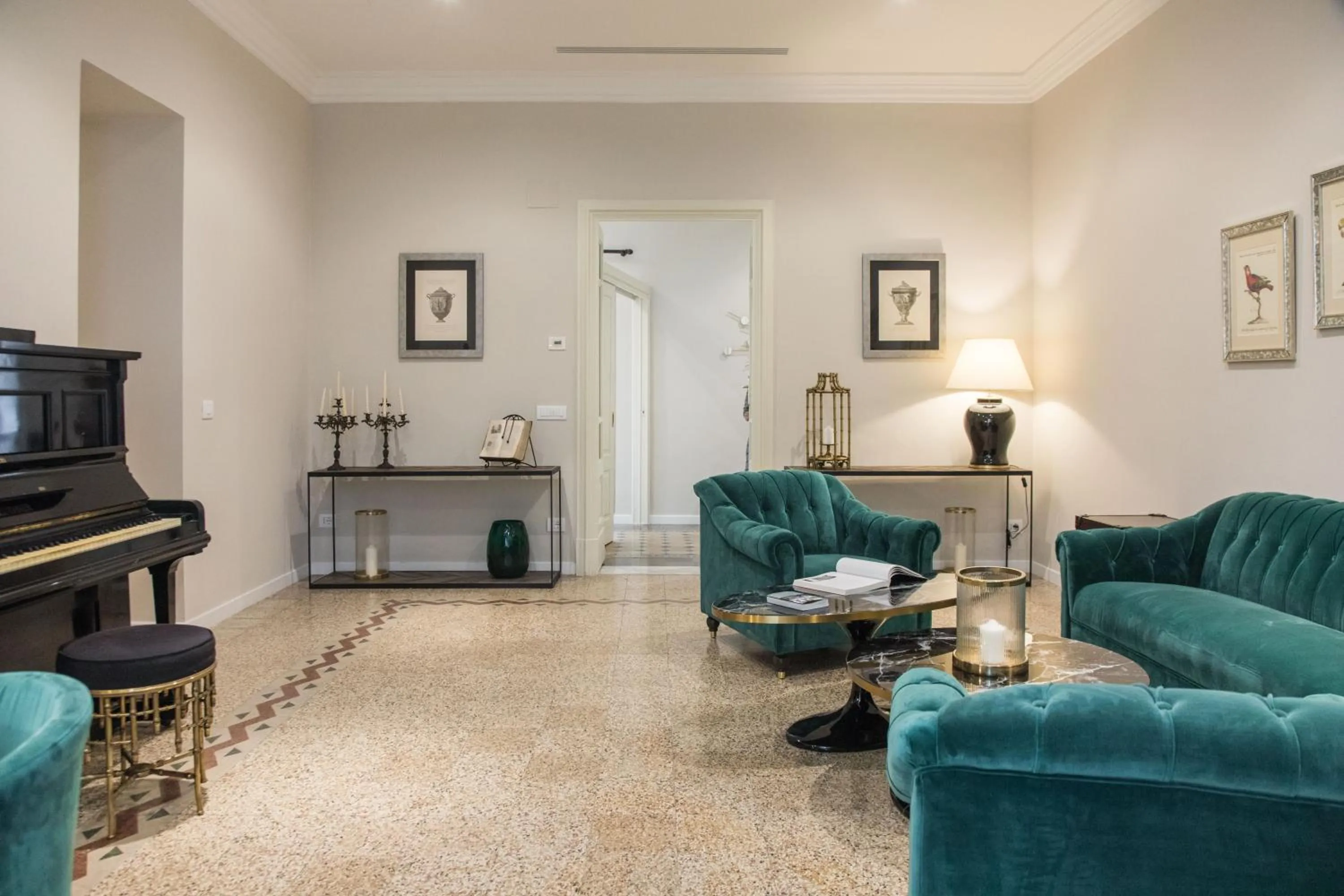 Living room in Dimora Minima