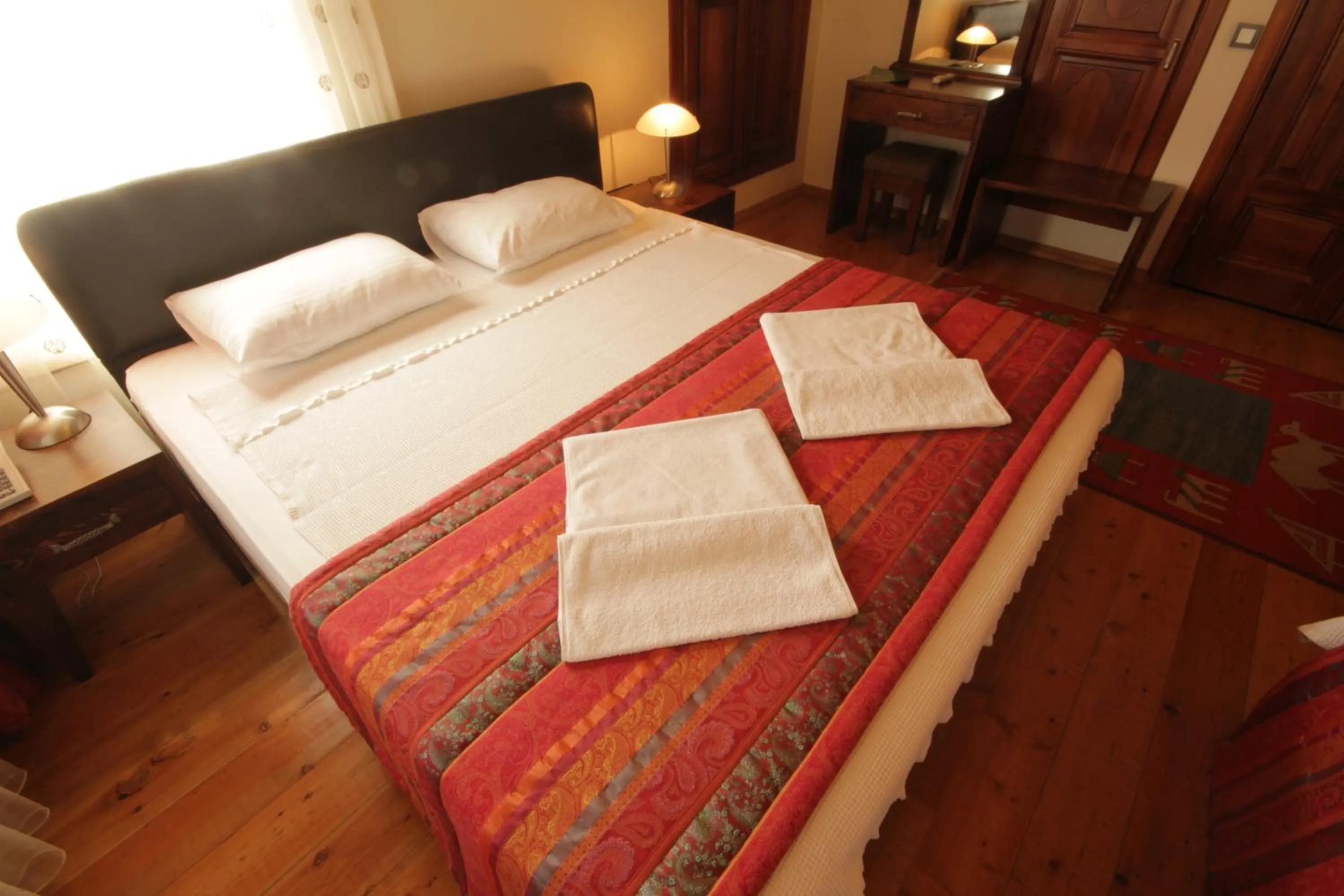 Bed in Konya Dervish Hotel