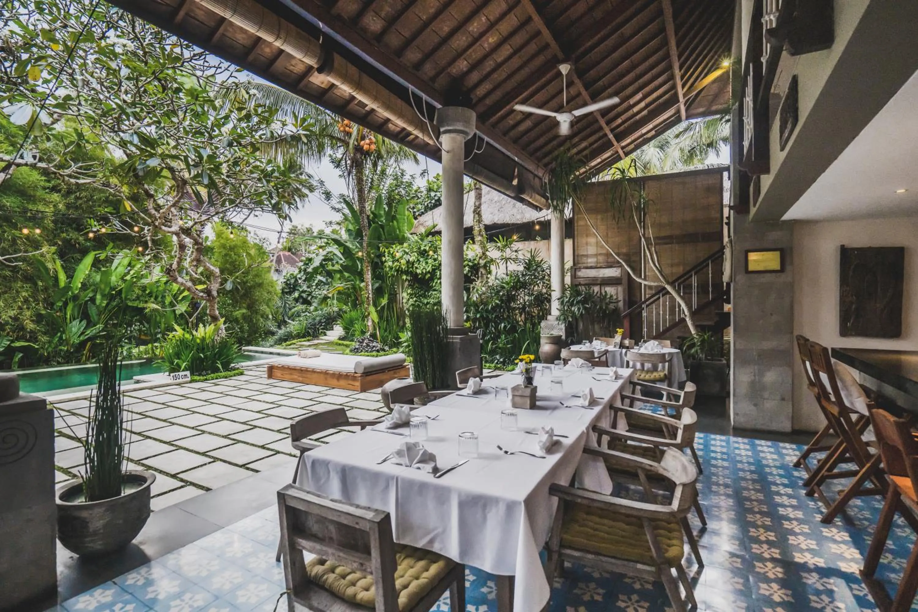 Restaurant/places to eat in Luwak Ubud Villa & Jungle Suite