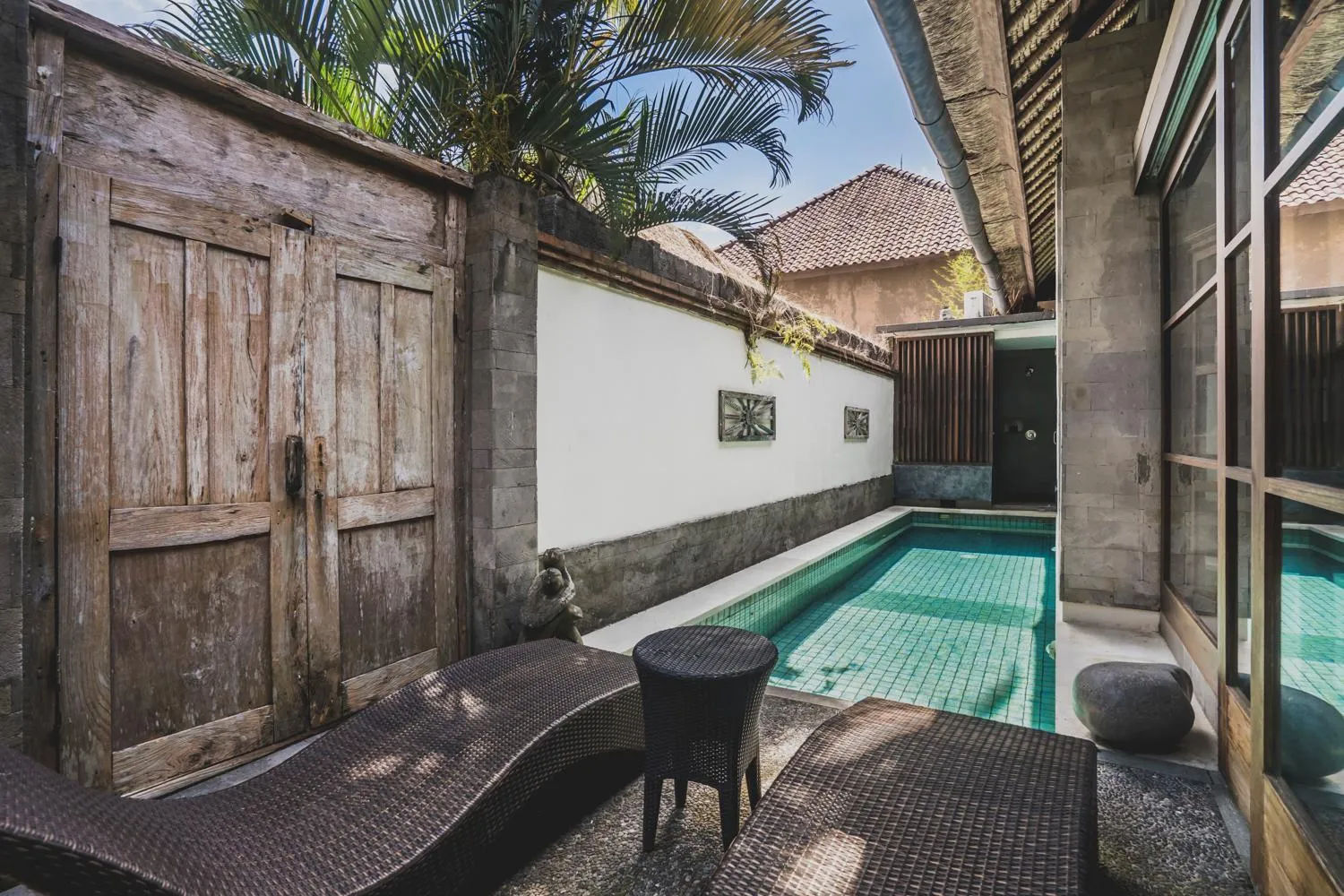 Swimming pool in Luwak Ubud Villa & Jungle Suite