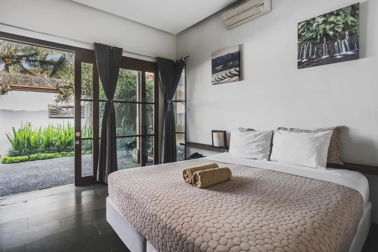 Bedroom, Bed in Luwak Ubud Villa & Jungle Suite