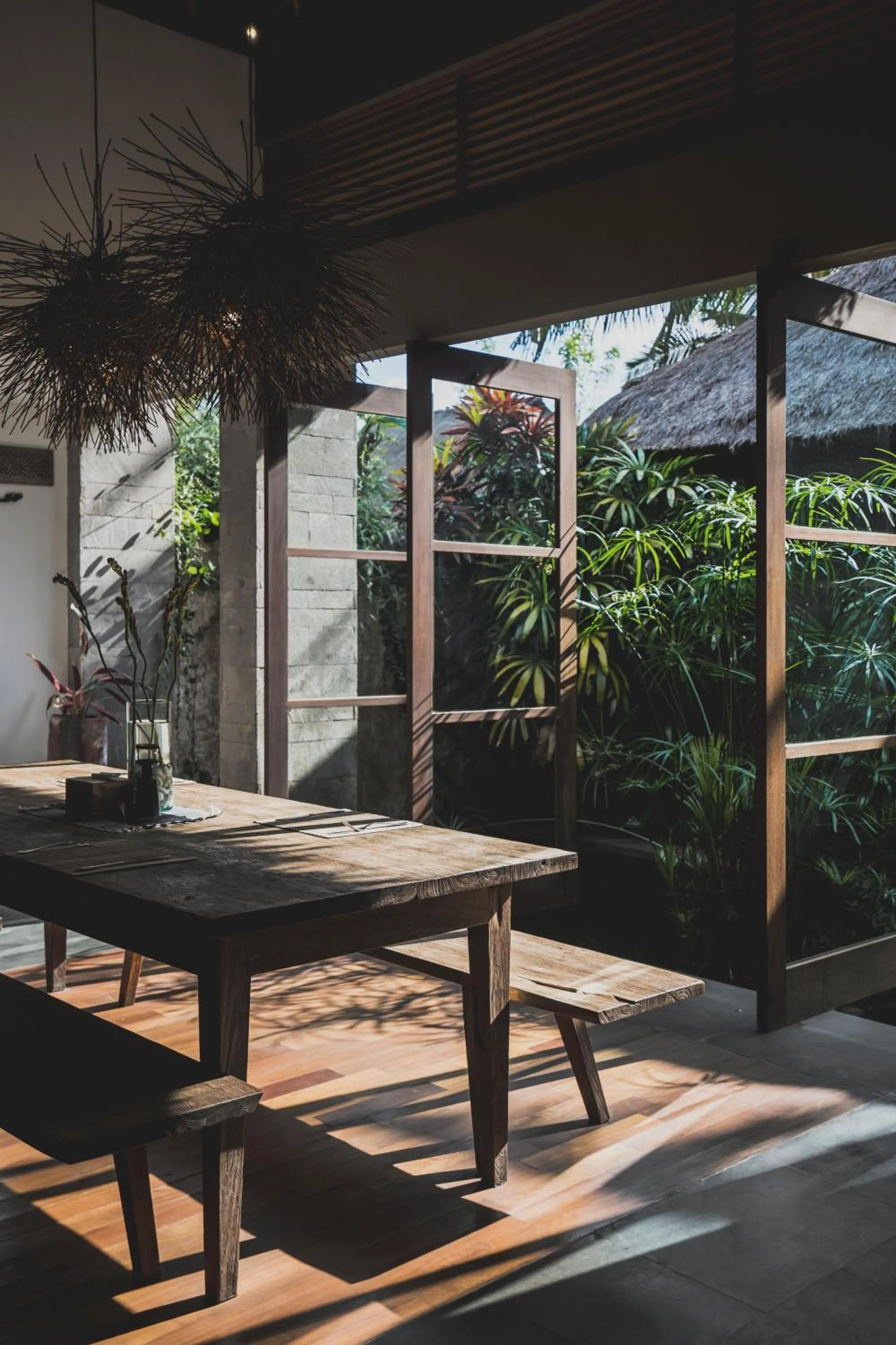Living room in Luwak Ubud Villa & Jungle Suite