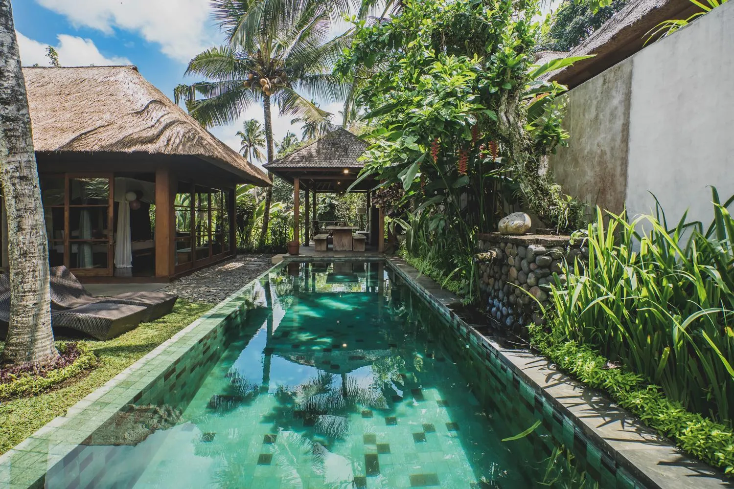 Pool view in Luwak Ubud Villa & Jungle Suite