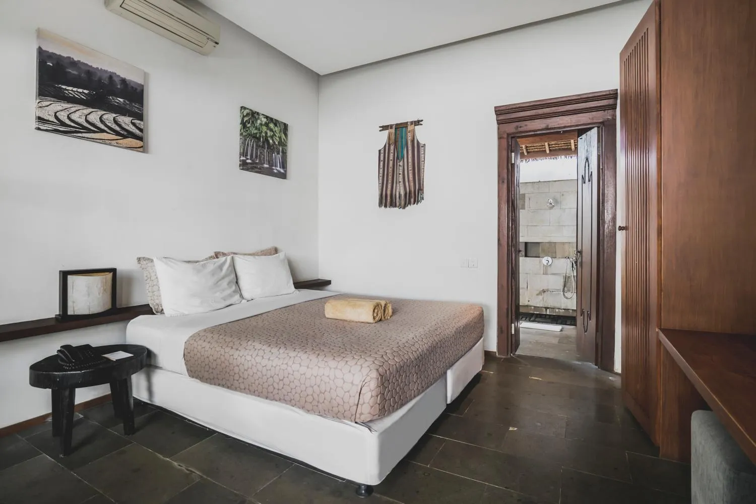 Bedroom, Bed in Luwak Ubud Villa & Jungle Suite