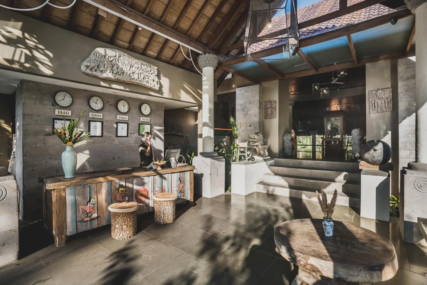 Lobby or reception in Luwak Ubud Villa & Jungle Suite