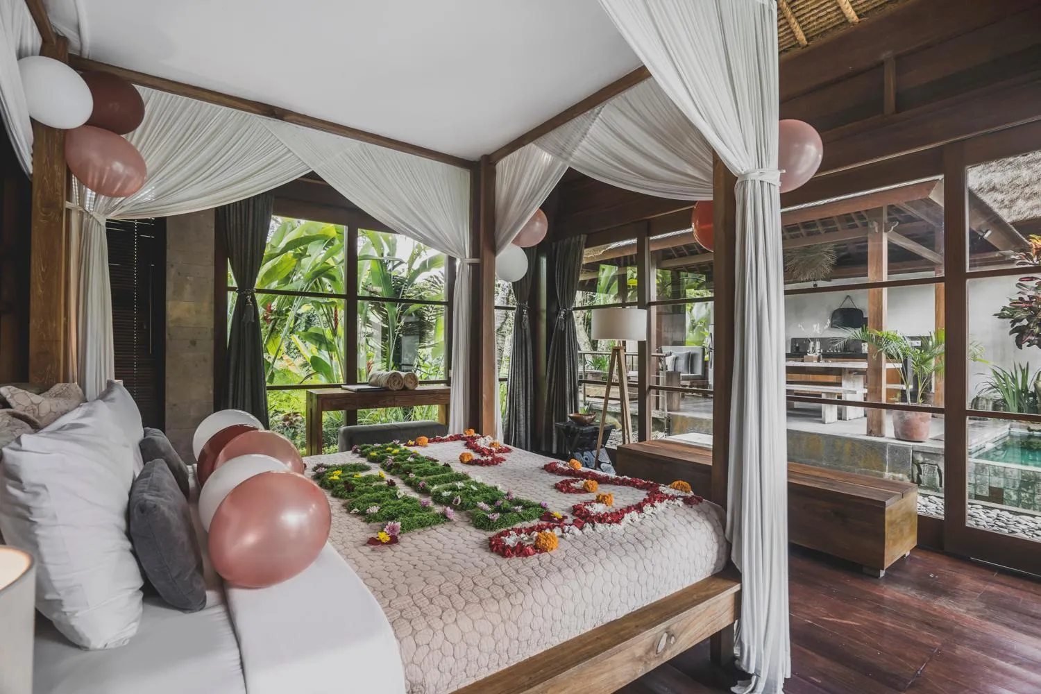 Garden view in Luwak Ubud Villa & Jungle Suite